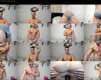 roberto4ever — 45 minute Chaturbate male cam show recording, 720p, May 20, 2021