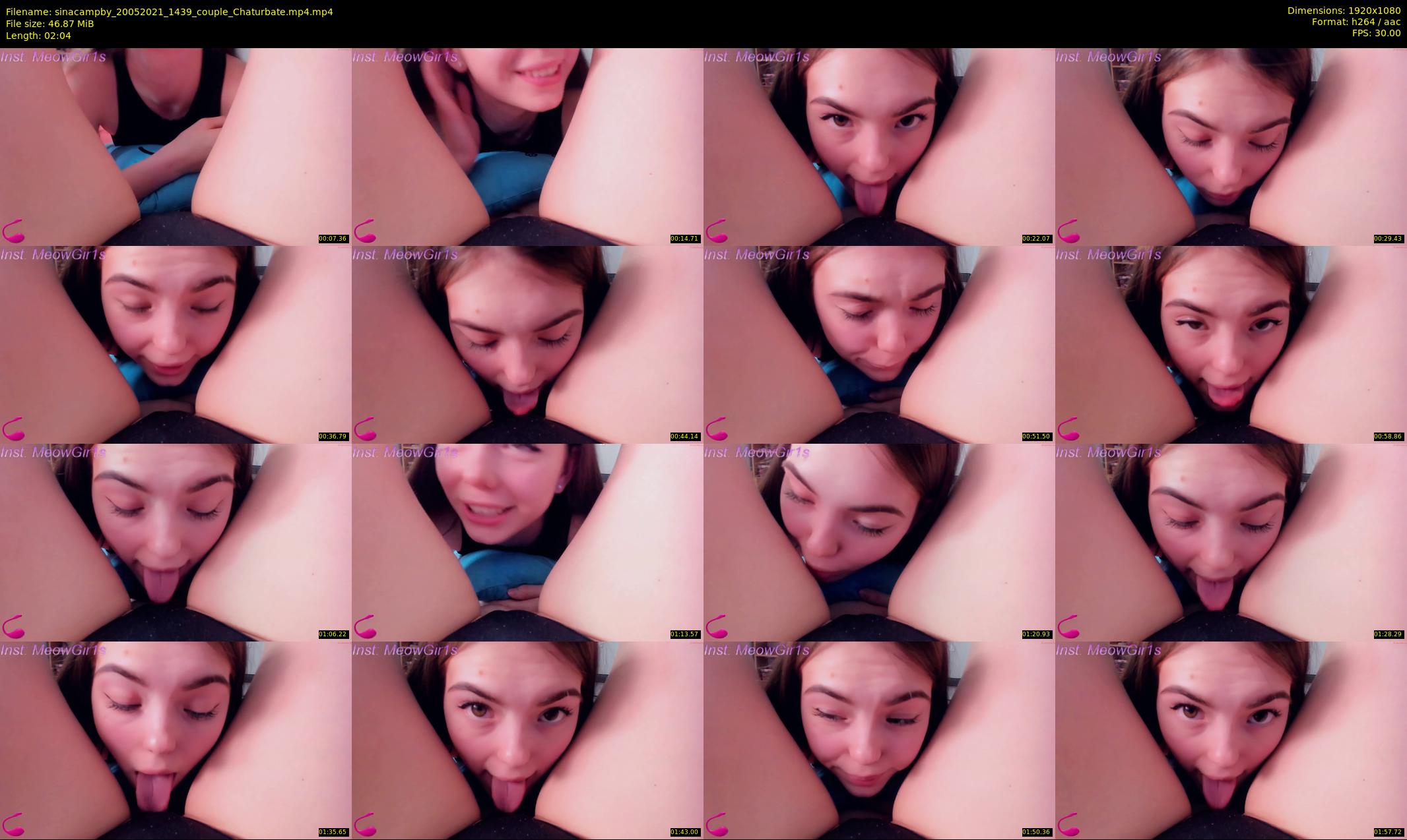 sinacampby — 3 minute Chaturbate couple cam show recording, 1080p, May 20, 2021
