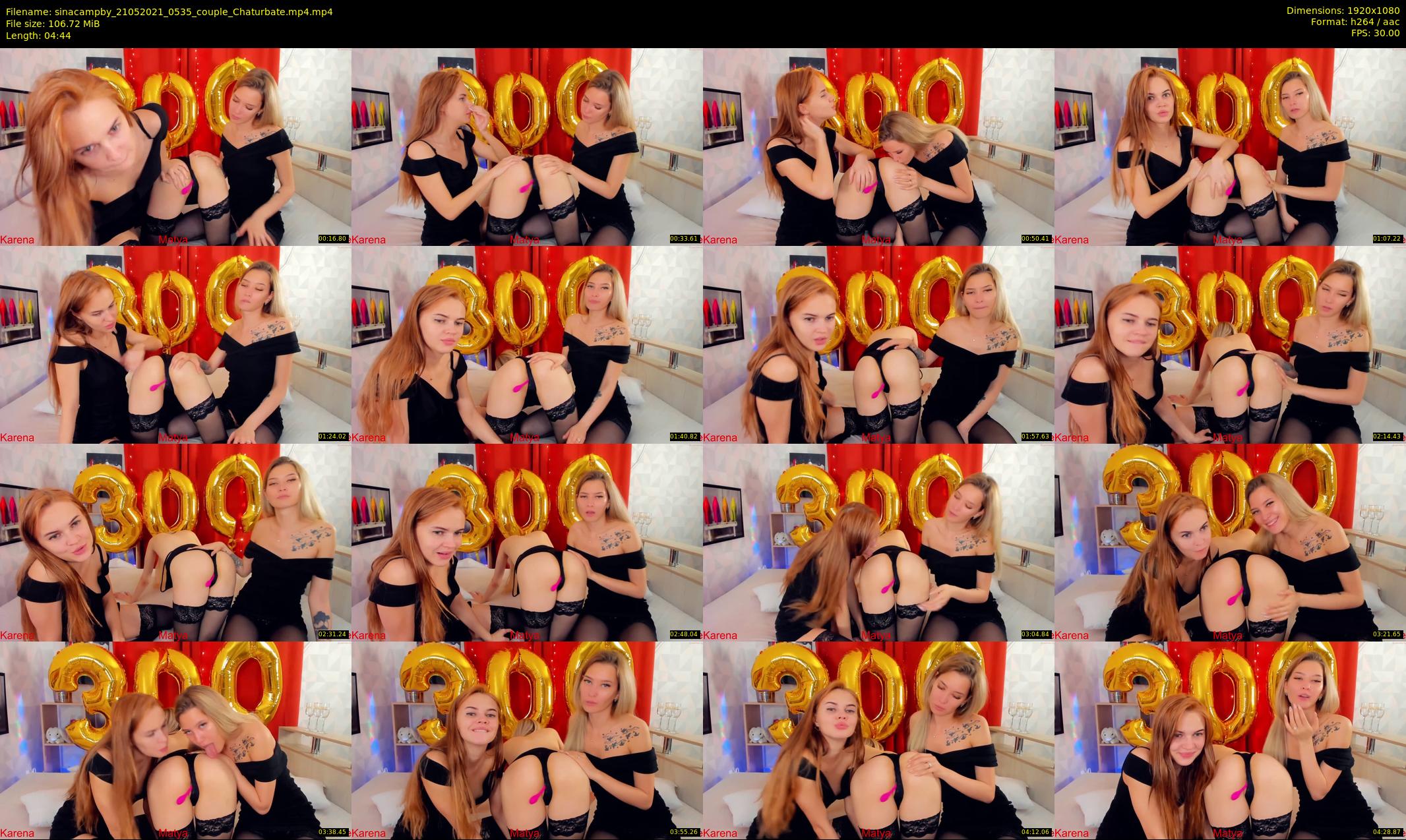 sinacampby — 5 minute Chaturbate couple cam show recording, 1080p, May 21, 2021