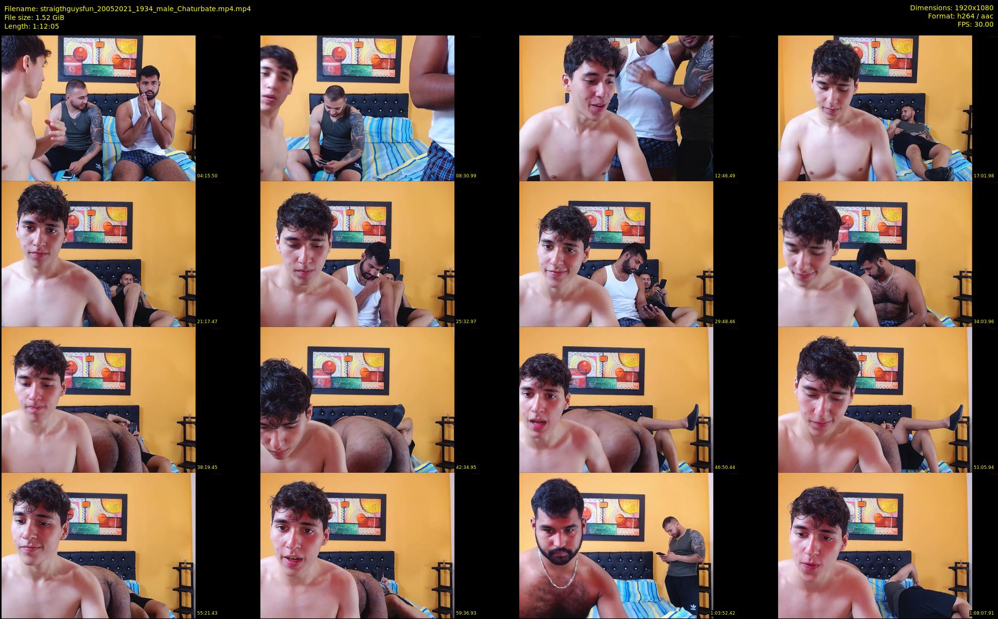 straigthguysfun — 73 minute Chaturbate male cam show recording, 1080p, May 20, 2021