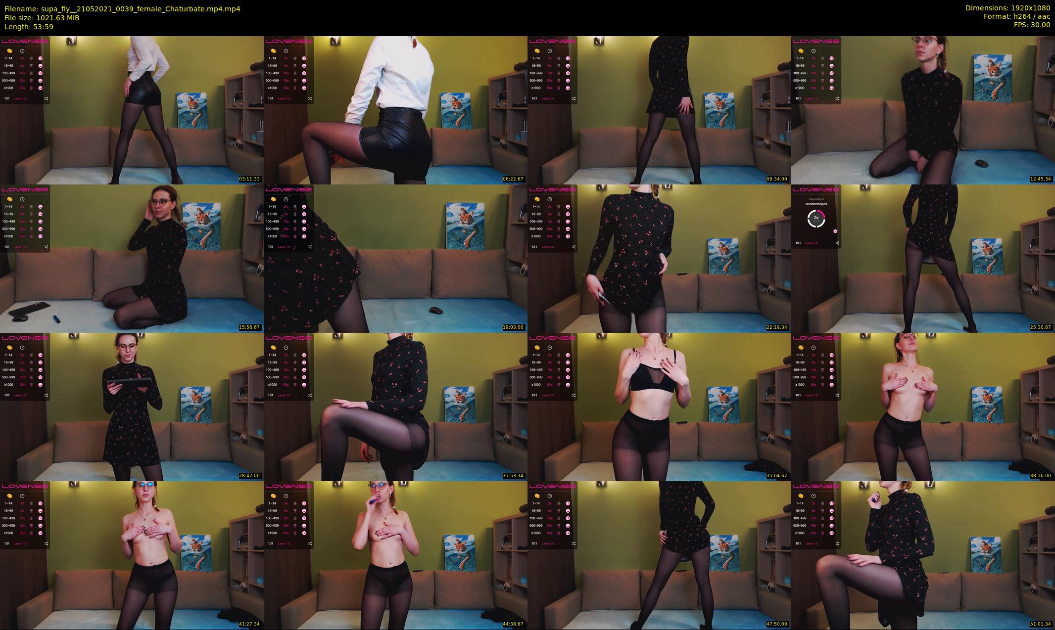 supa_fly_ — 54 minute Chaturbate female cam show recording, 1080p, May 21, 2021