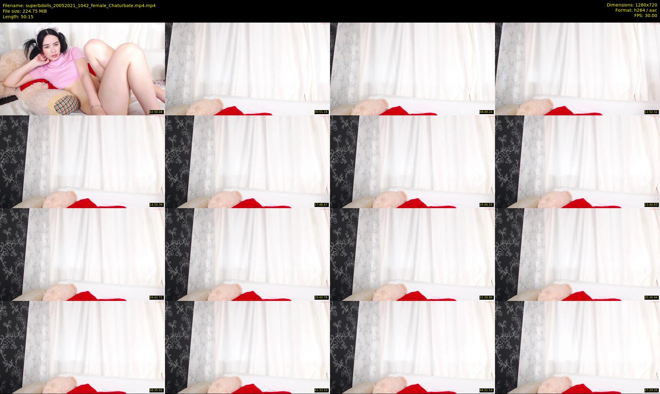 superbdolls — 51 minute Chaturbate couple cam show recording, 720p, May 20, 2021