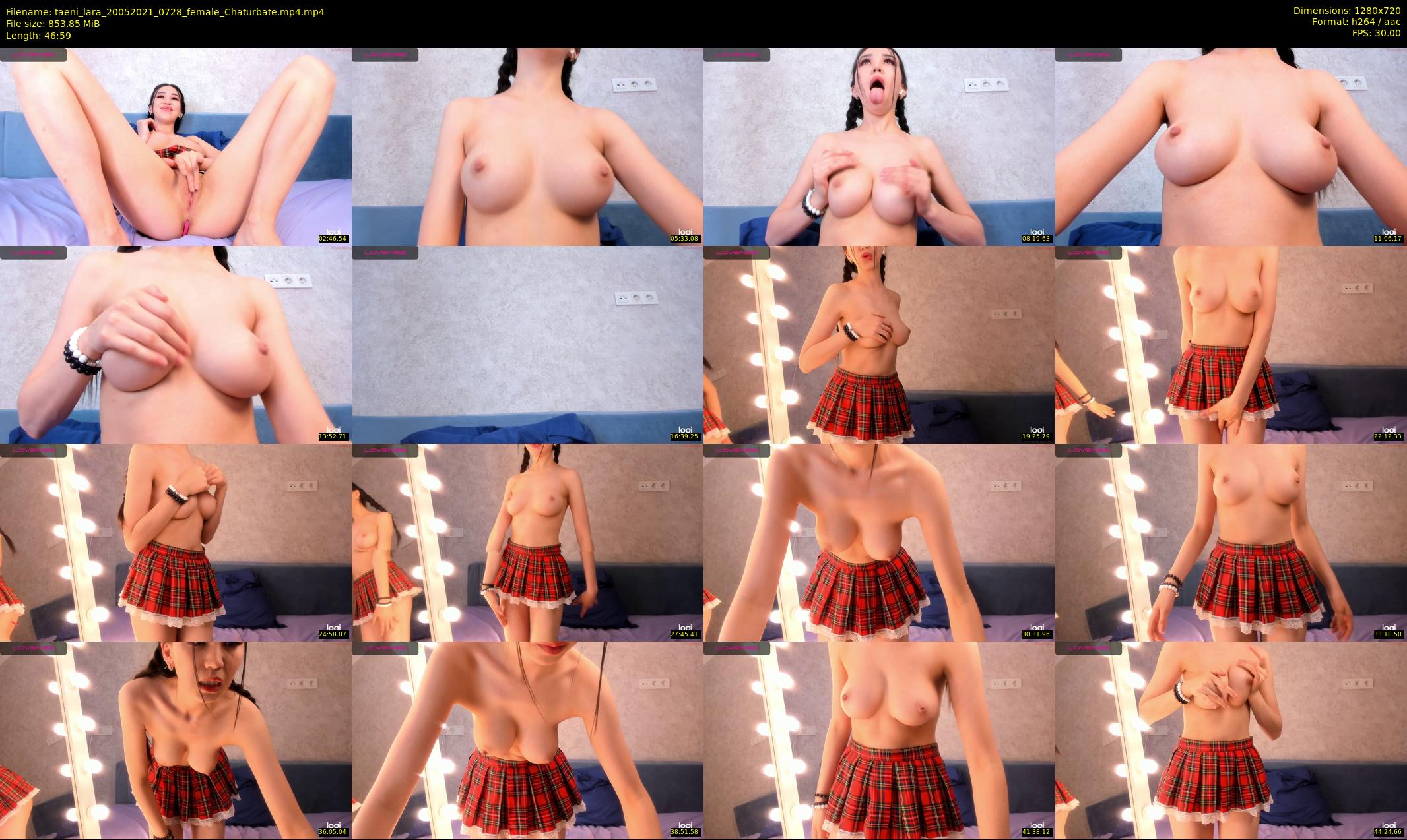 taeni_lara — 47 minute Chaturbate female cam show recording, 720p, May 20, 2021