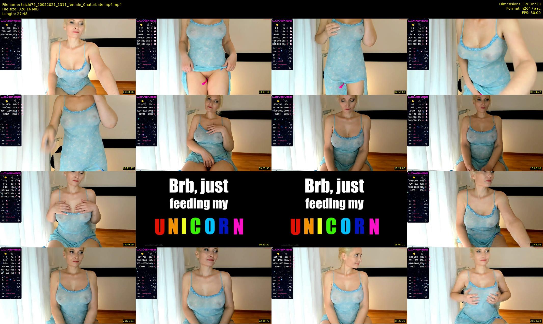 taichi75 — 28 minute Chaturbate female cam show recording, 720p, May 20, 2021