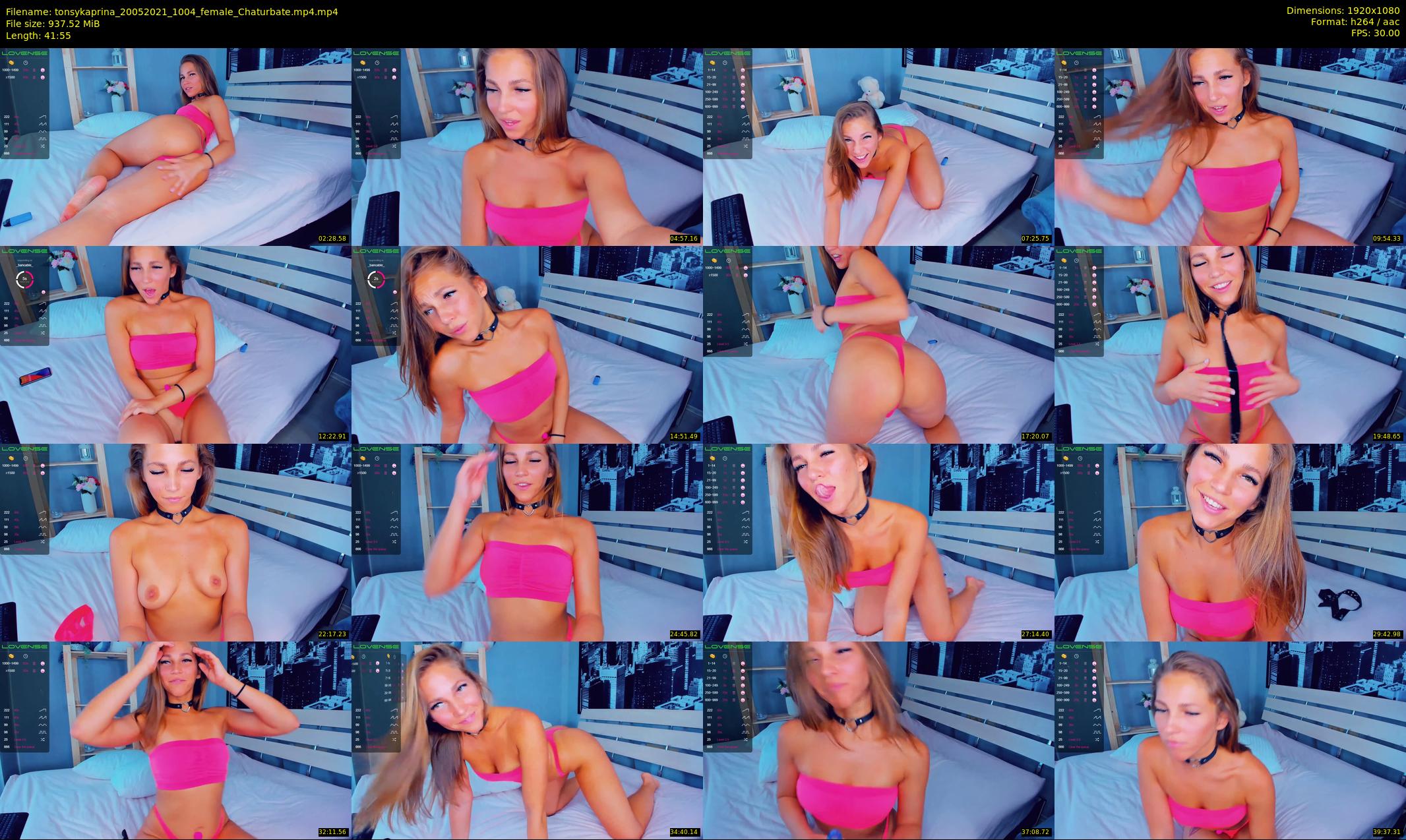 tonsykaprina — 42 minute Chaturbate couple cam show recording, 1080p, May 20, 2021