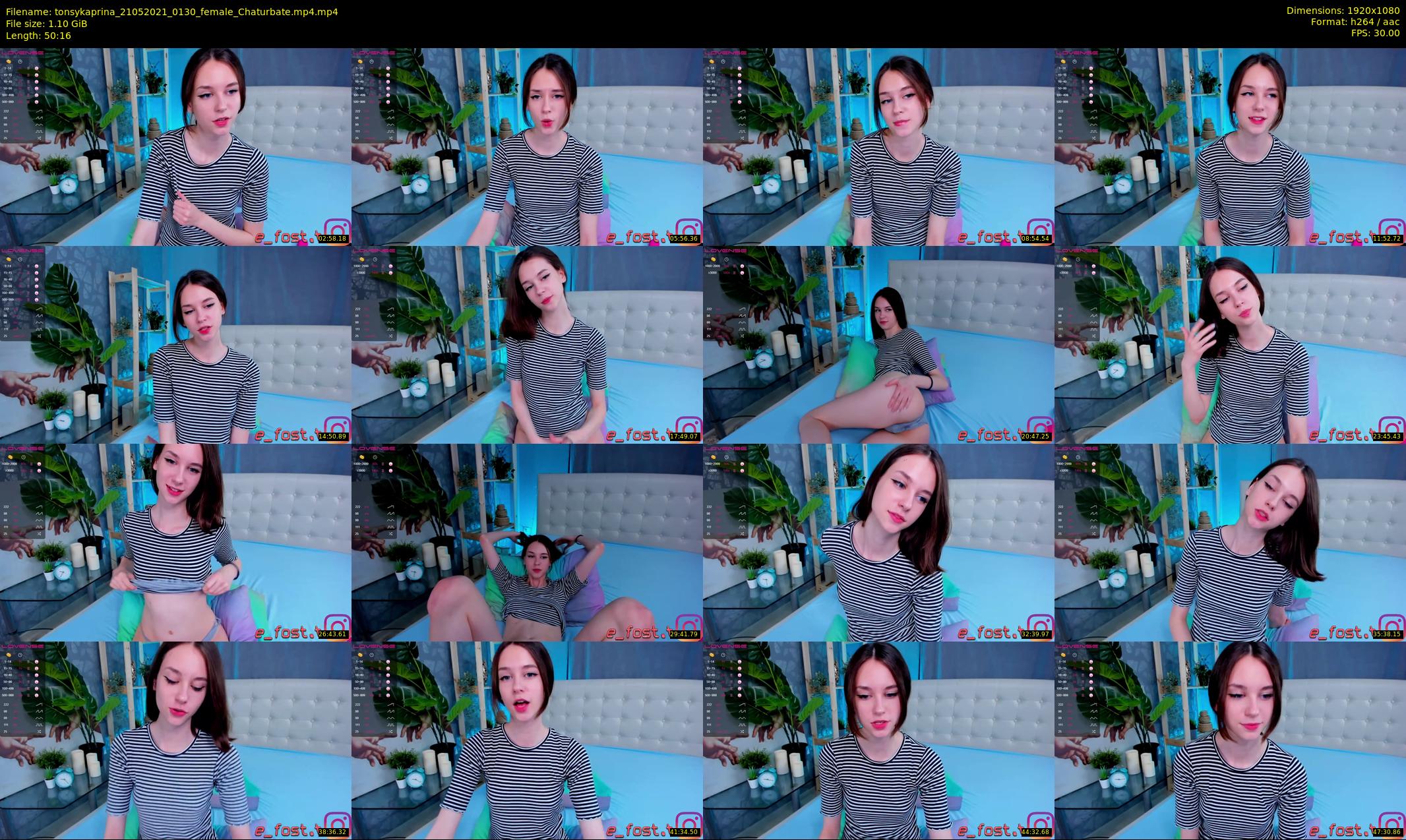 tonsykaprina — 51 minute Chaturbate couple cam show recording, 1080p, May 21, 2021