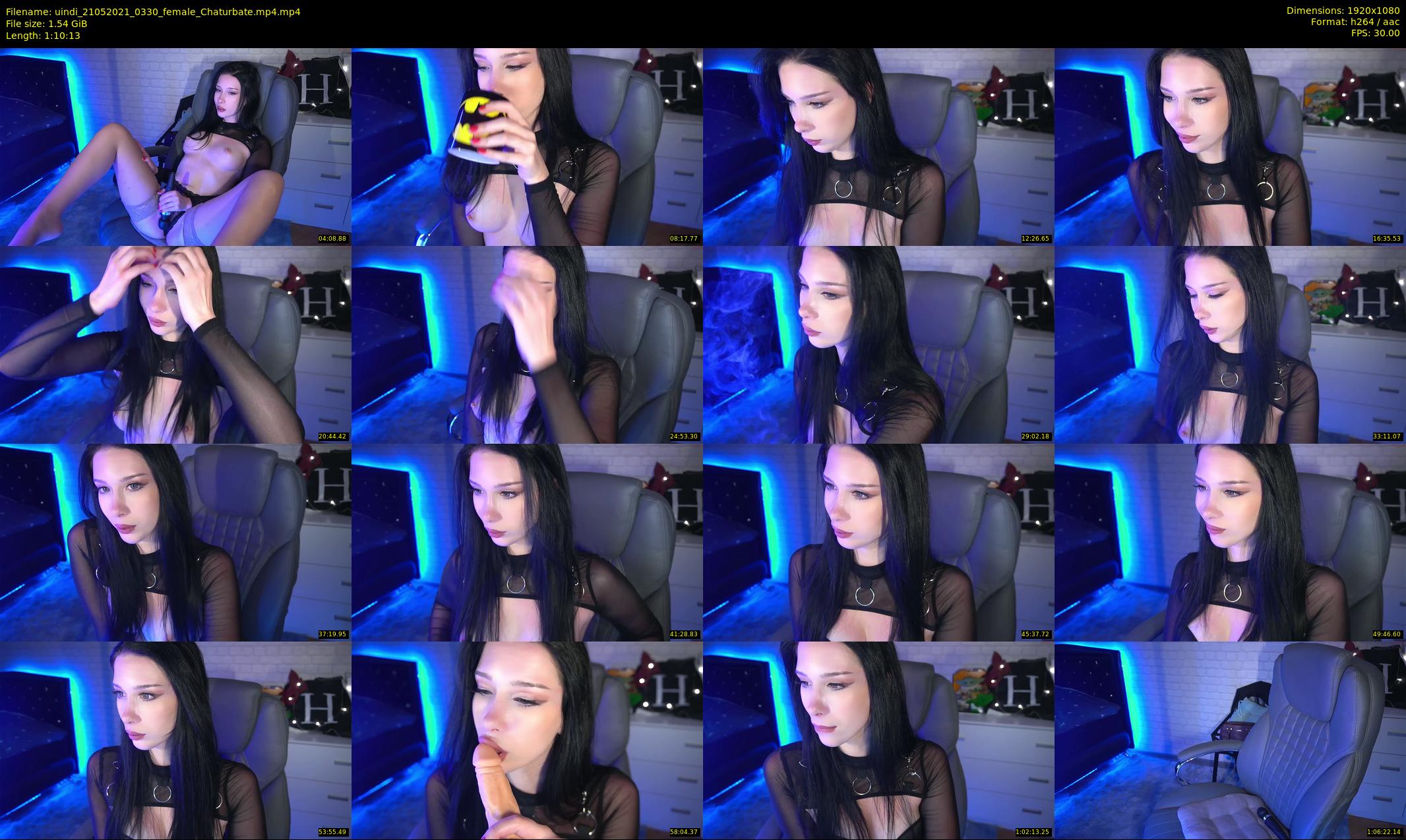 uindi — 71 minute Chaturbate female cam show recording, 1080p, May 21, 2021