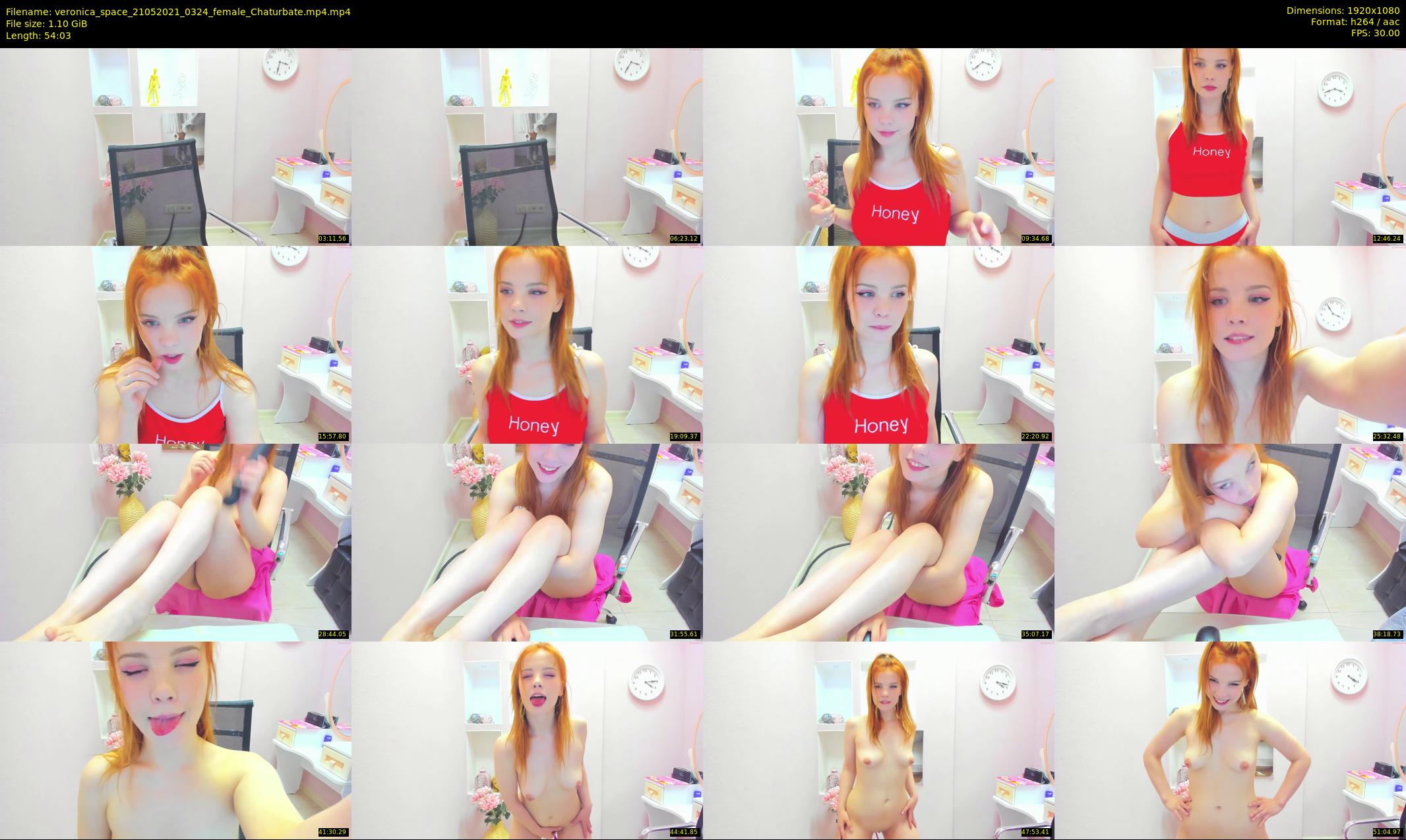 veronica_space — 55 minute Chaturbate female cam show recording, 1080p, May 21, 2021