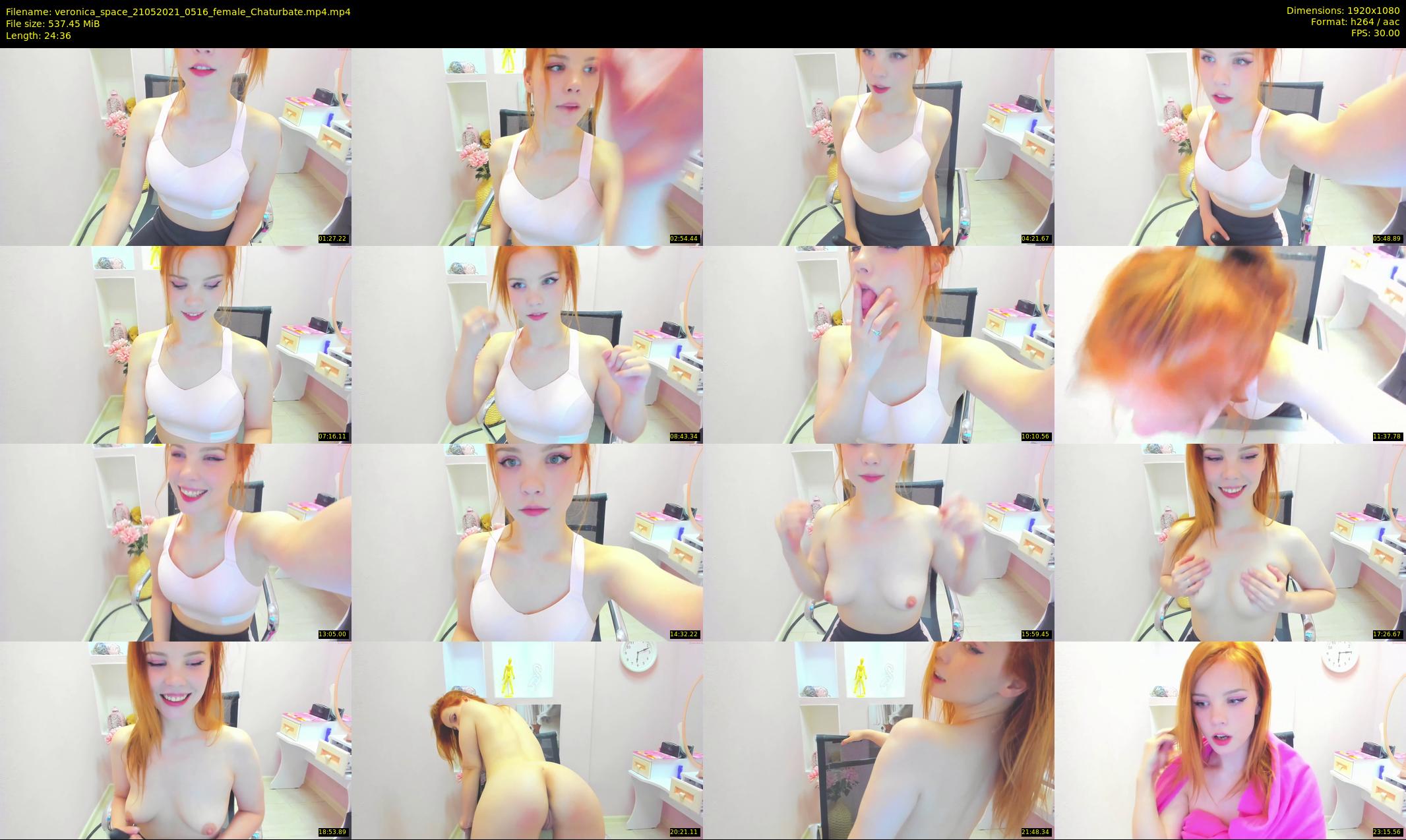 veronica_space — 25 minute Chaturbate female cam show recording, 1080p, May 21, 2021