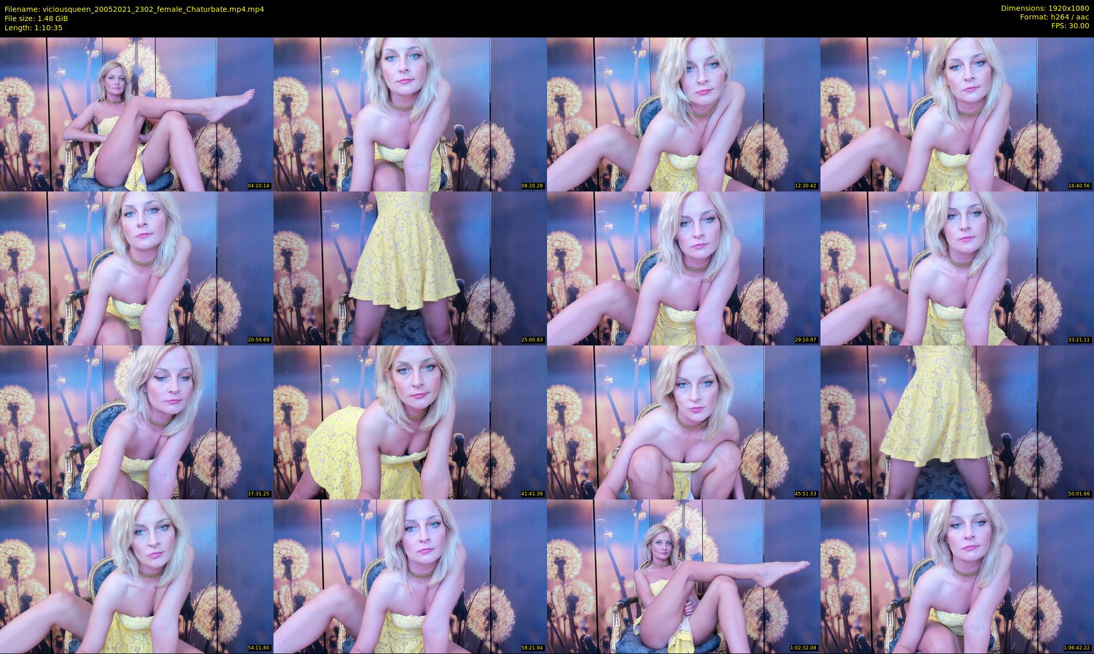 viciousqueen — 71 minute Chaturbate female cam show recording, 1080p, May 20, 2021