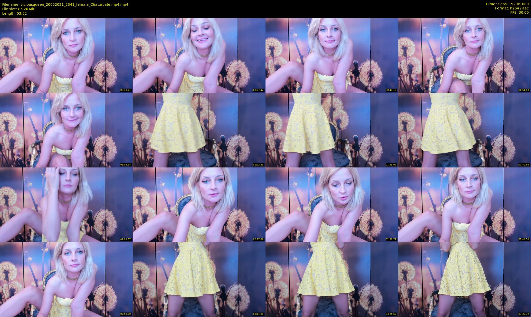 viciousqueen — 4 minute Chaturbate female cam show recording, 1080p, May 20, 2021