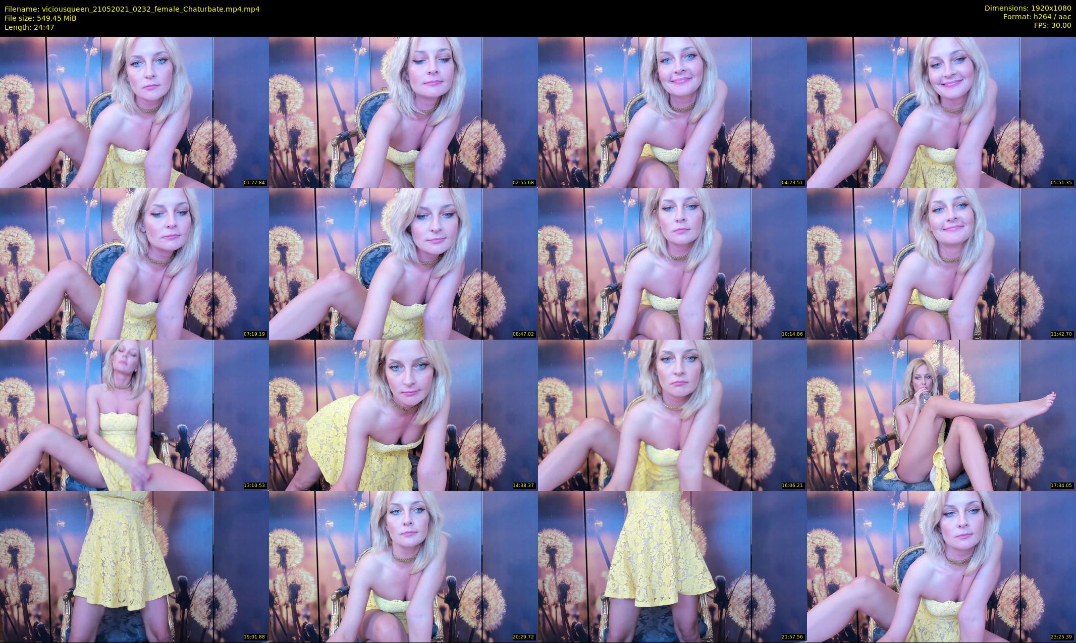 viciousqueen — 25 minute Chaturbate female cam show recording, 1080p, May 21, 2021
