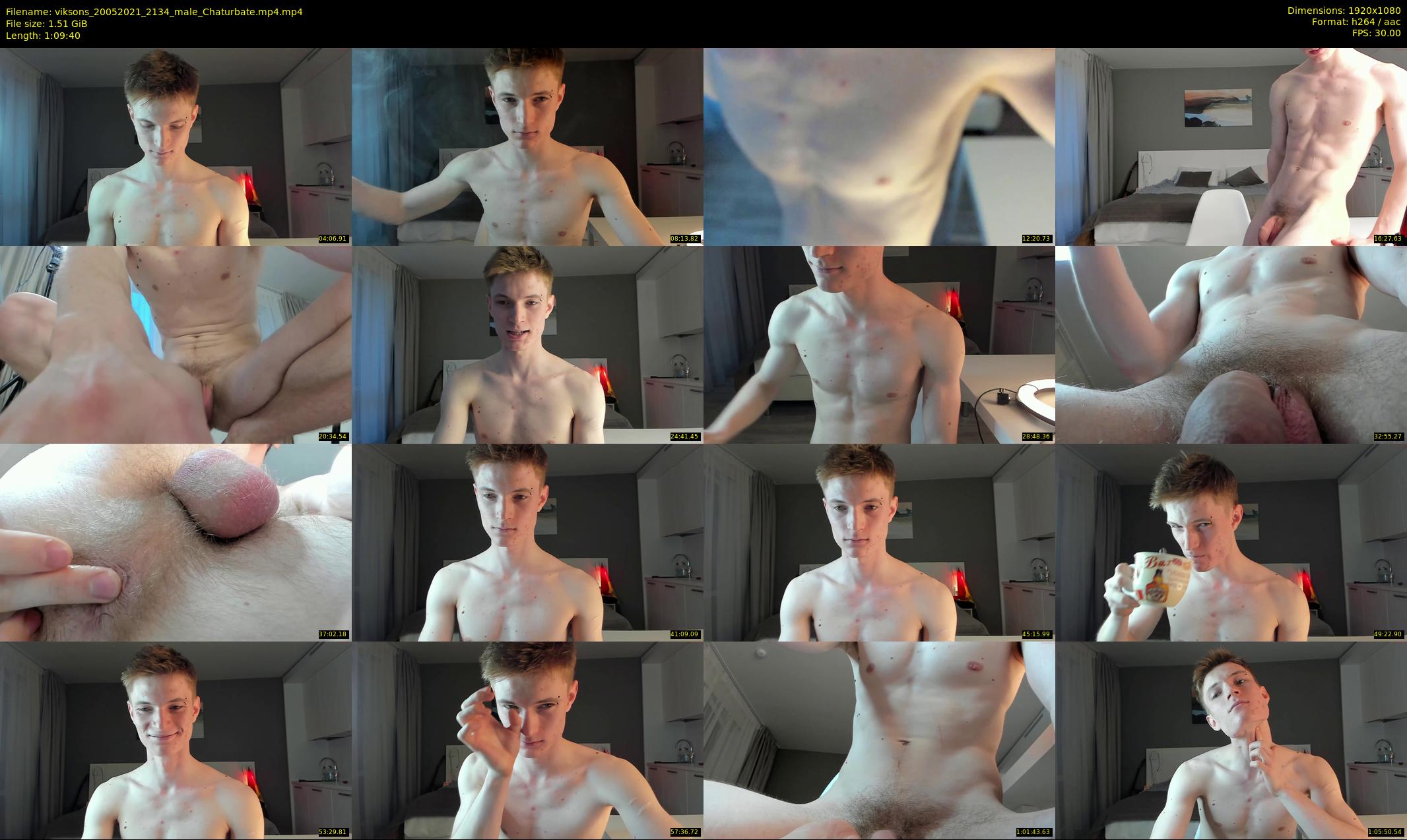 viksons — 70 minute Chaturbate male cam show recording, 1080p, May 20, 2021