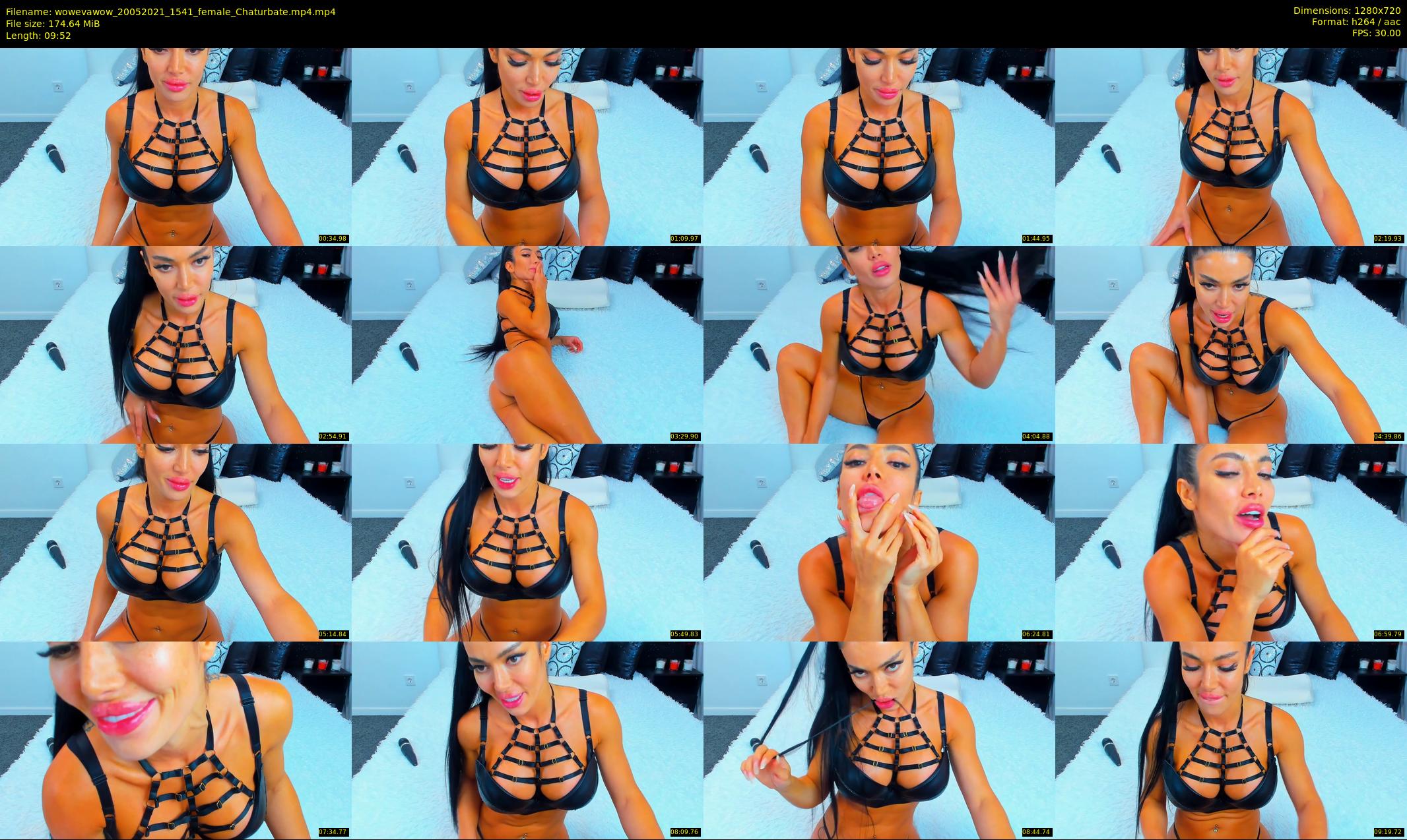 wowevawow — 10 minute Chaturbate female cam show recording, 720p, May 20, 2021