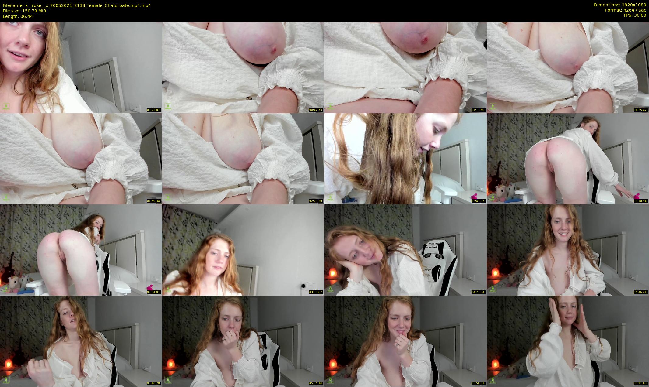 x__rose__x — 7 minute Chaturbate female cam show recording, 1080p, May 20, 2021