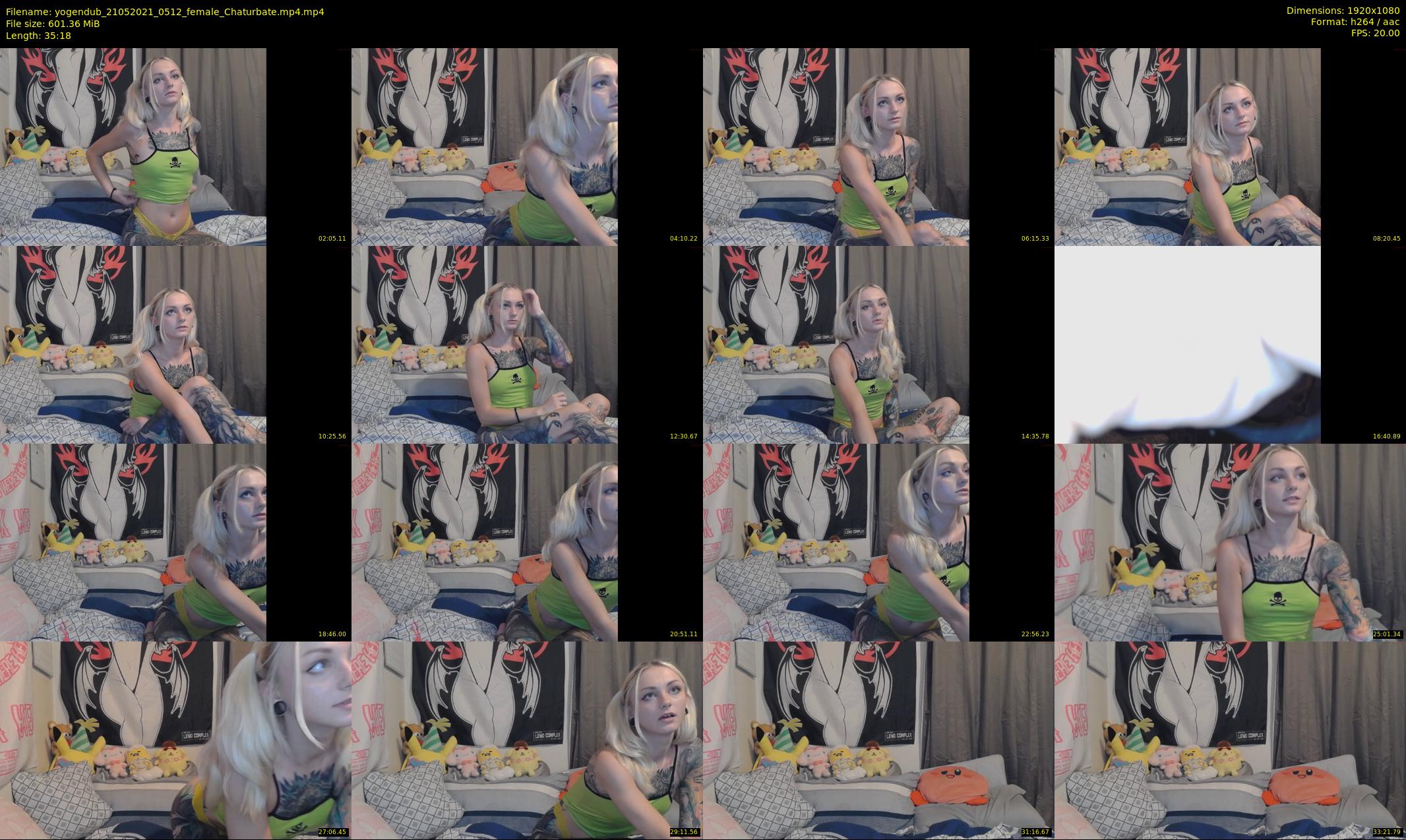 yogendub — 36 minute Chaturbate female cam show recording, 1080p, May 21, 2021