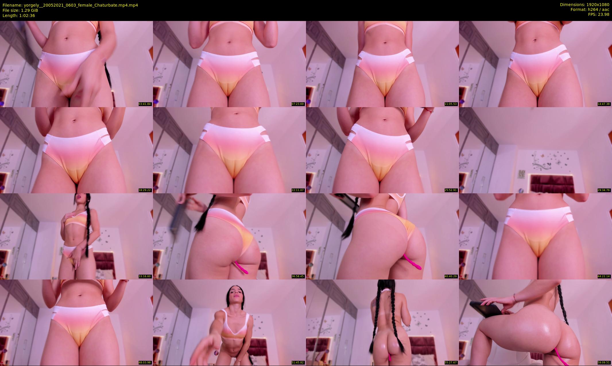 yorgely_ — 63 minute Chaturbate female cam show recording, 1080p, May 20, 2021