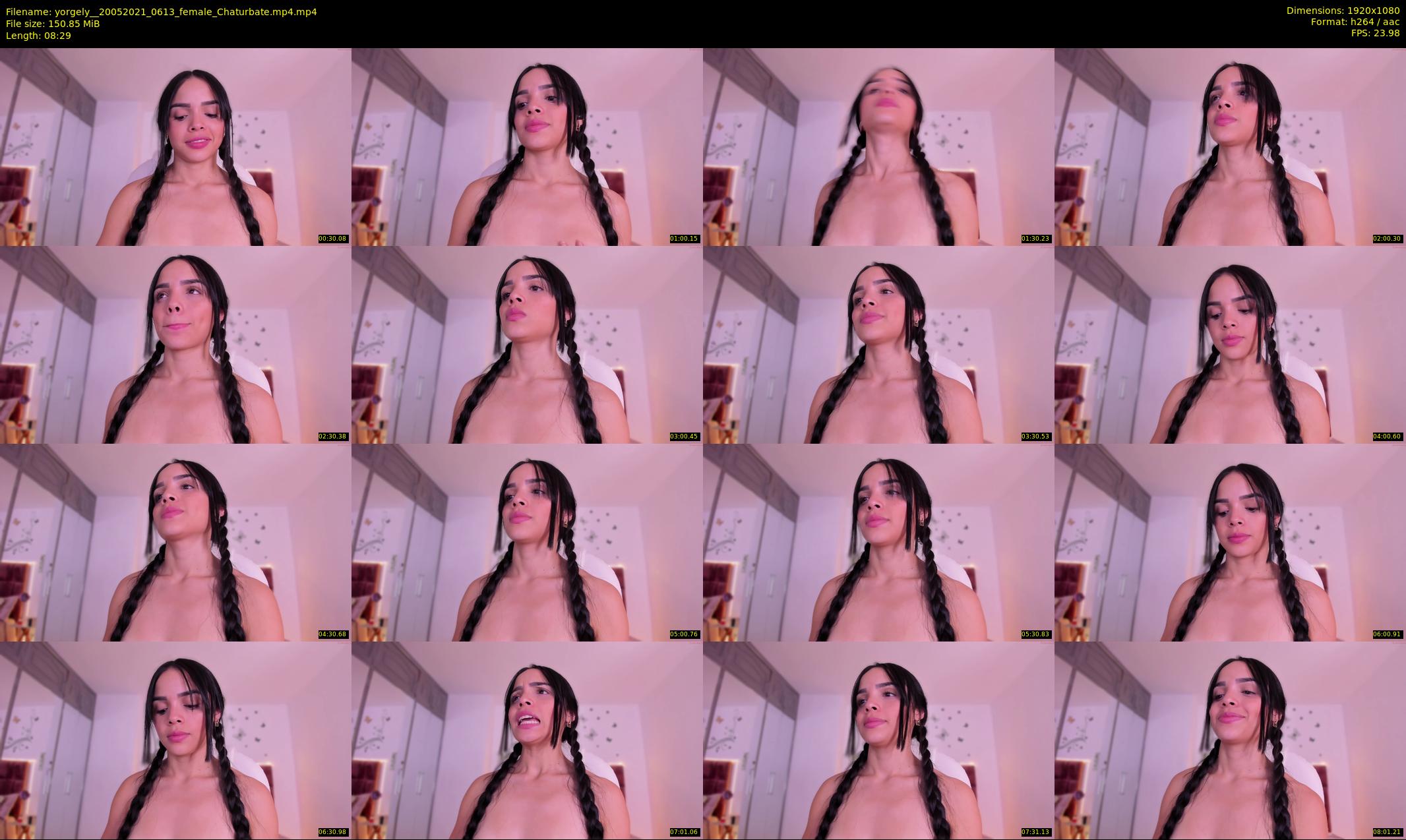 yorgely_ — 9 minute Chaturbate female cam show recording, 1080p, May 20, 2021