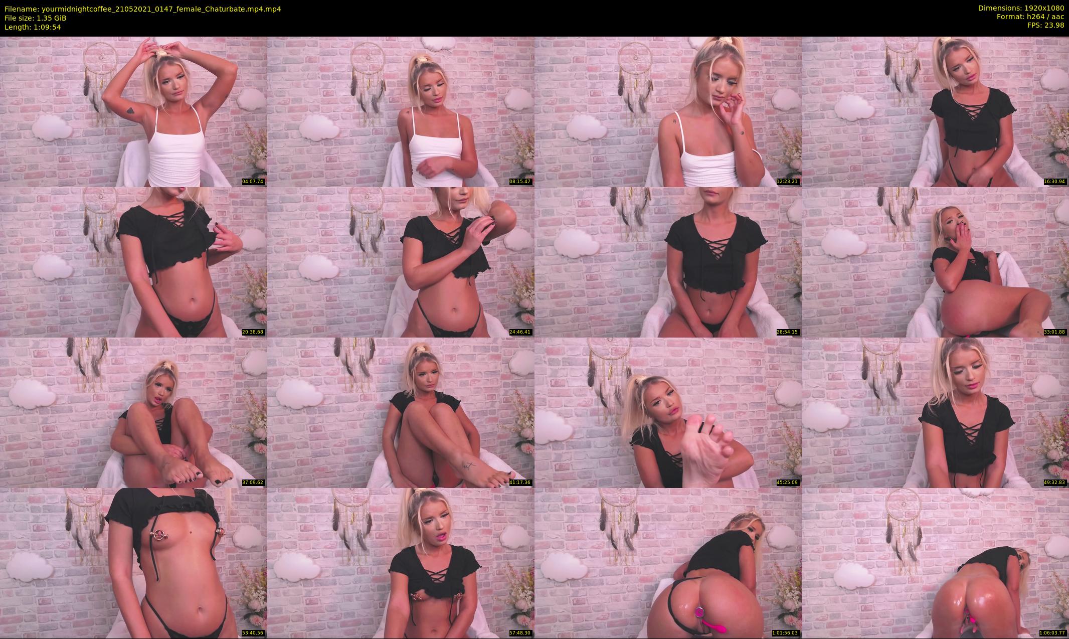 yourmidnightcoffee — 70 minute Chaturbate female cam show recording, 1080p, May 21, 2021
