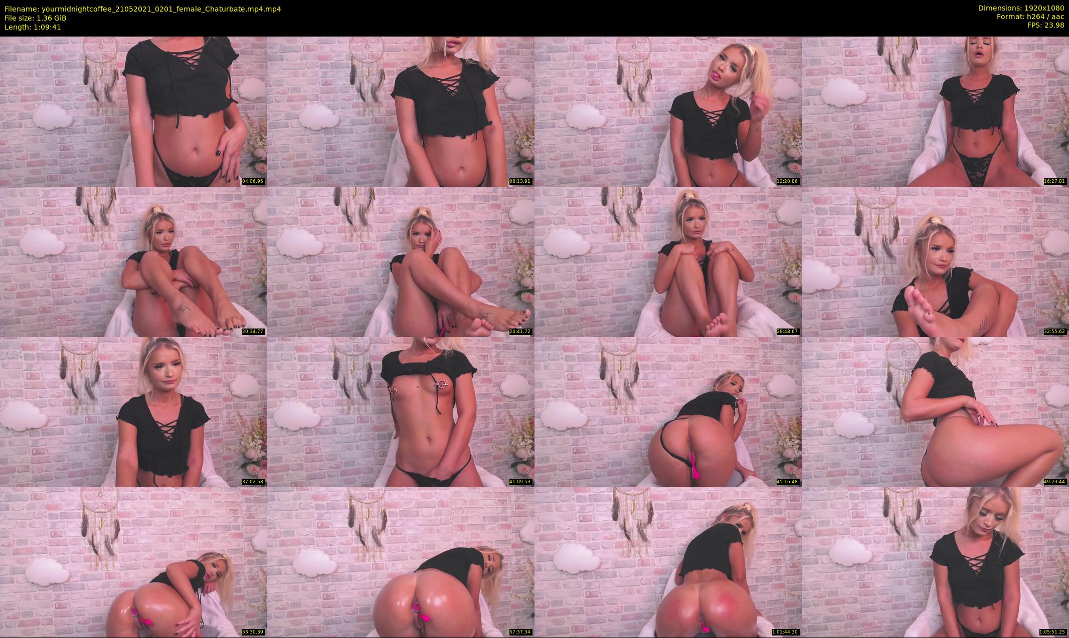 yourmidnightcoffee — 70 minute Chaturbate female cam show recording, 1080p, May 21, 2021