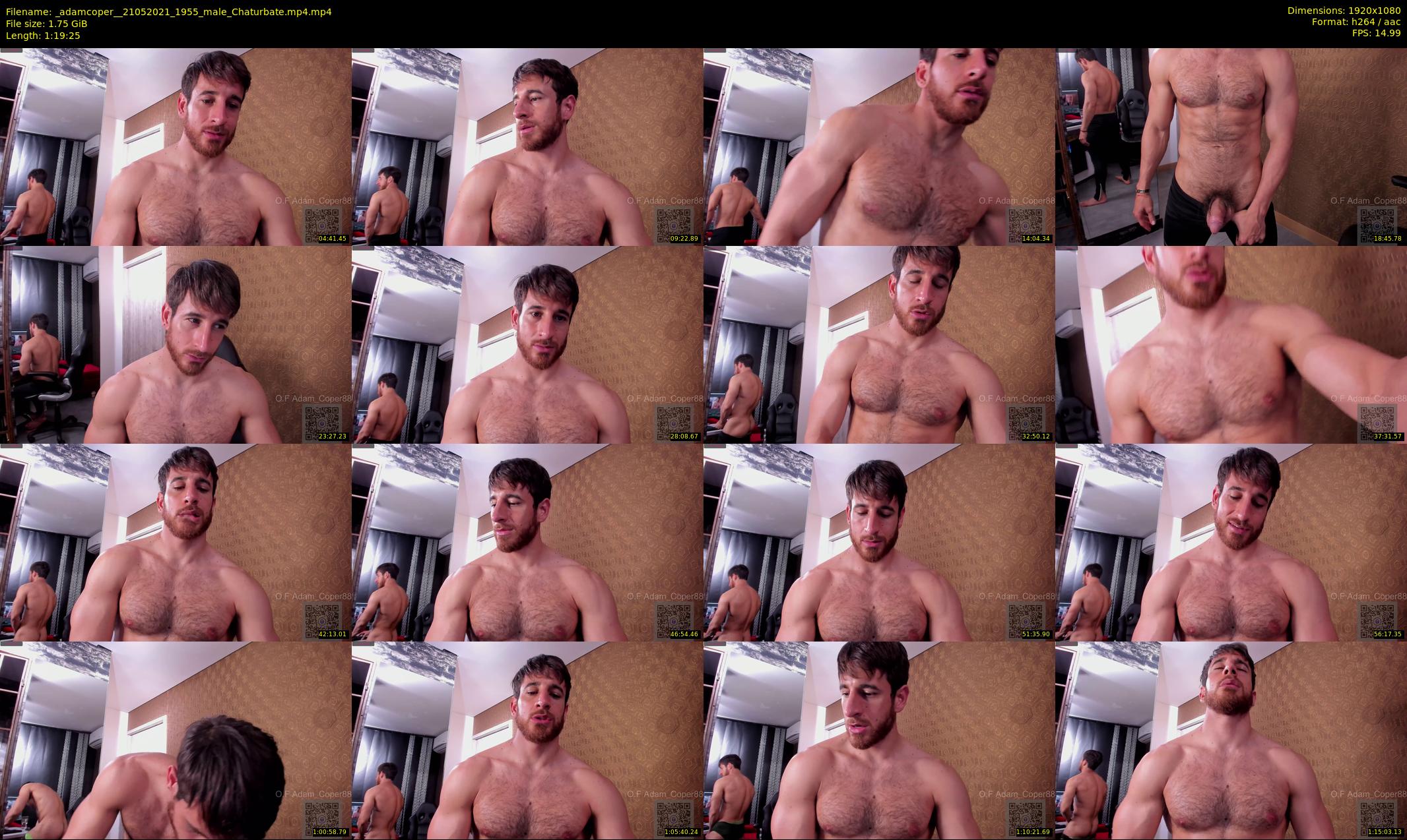 _adamcoper_ — 80 minute Chaturbate male cam show recording, 1080p, May 21, 2021