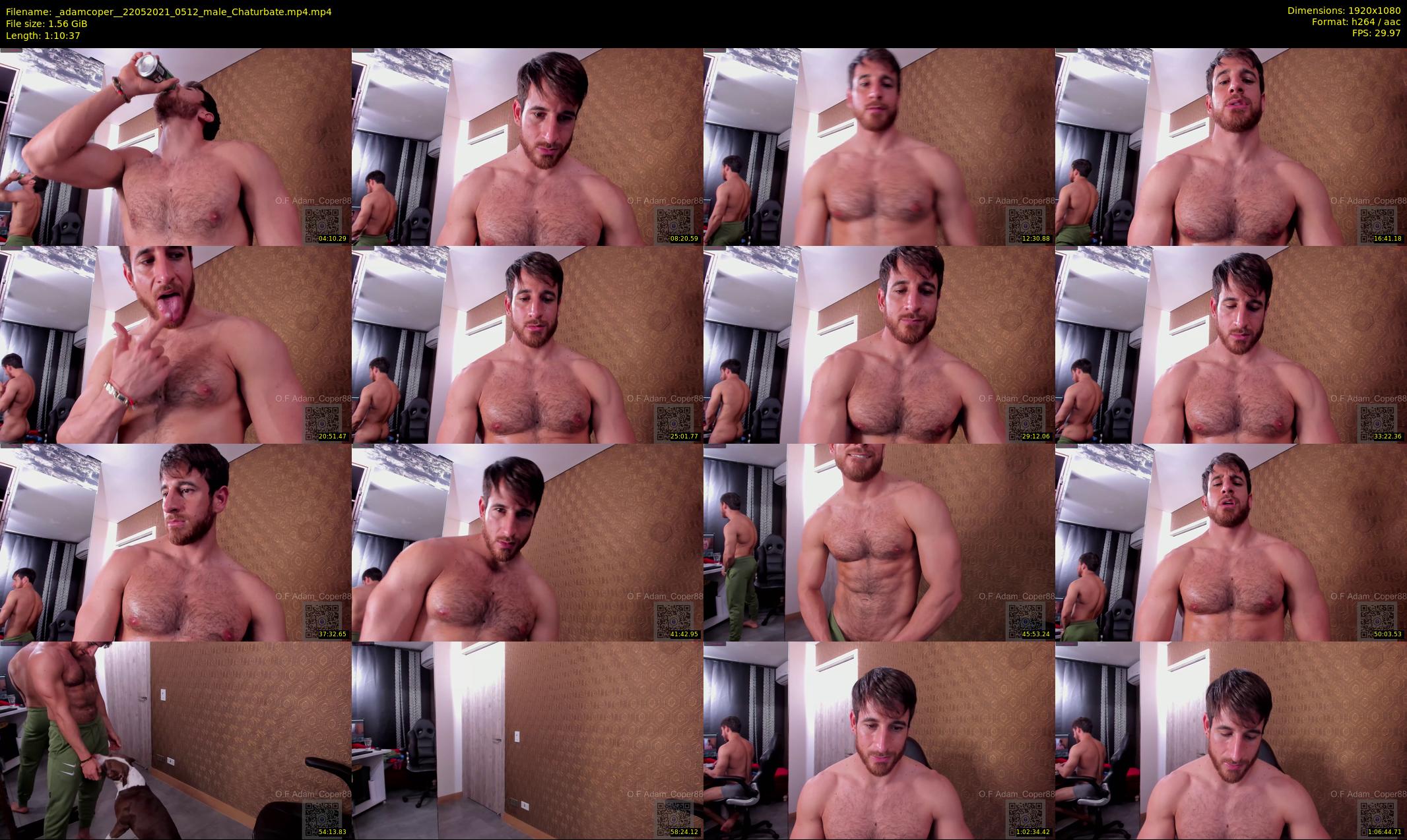_adamcoper_ — 71 minute Chaturbate male cam show recording, 1080p, May 22, 2021