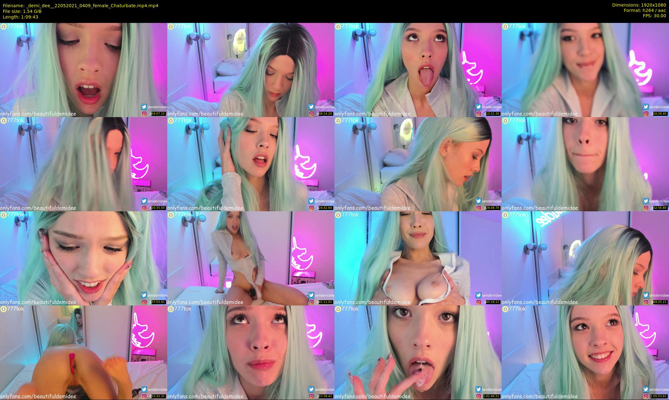 _demi_dee_ — 70 minute Chaturbate female cam show recording, 1080p, May 22, 2021