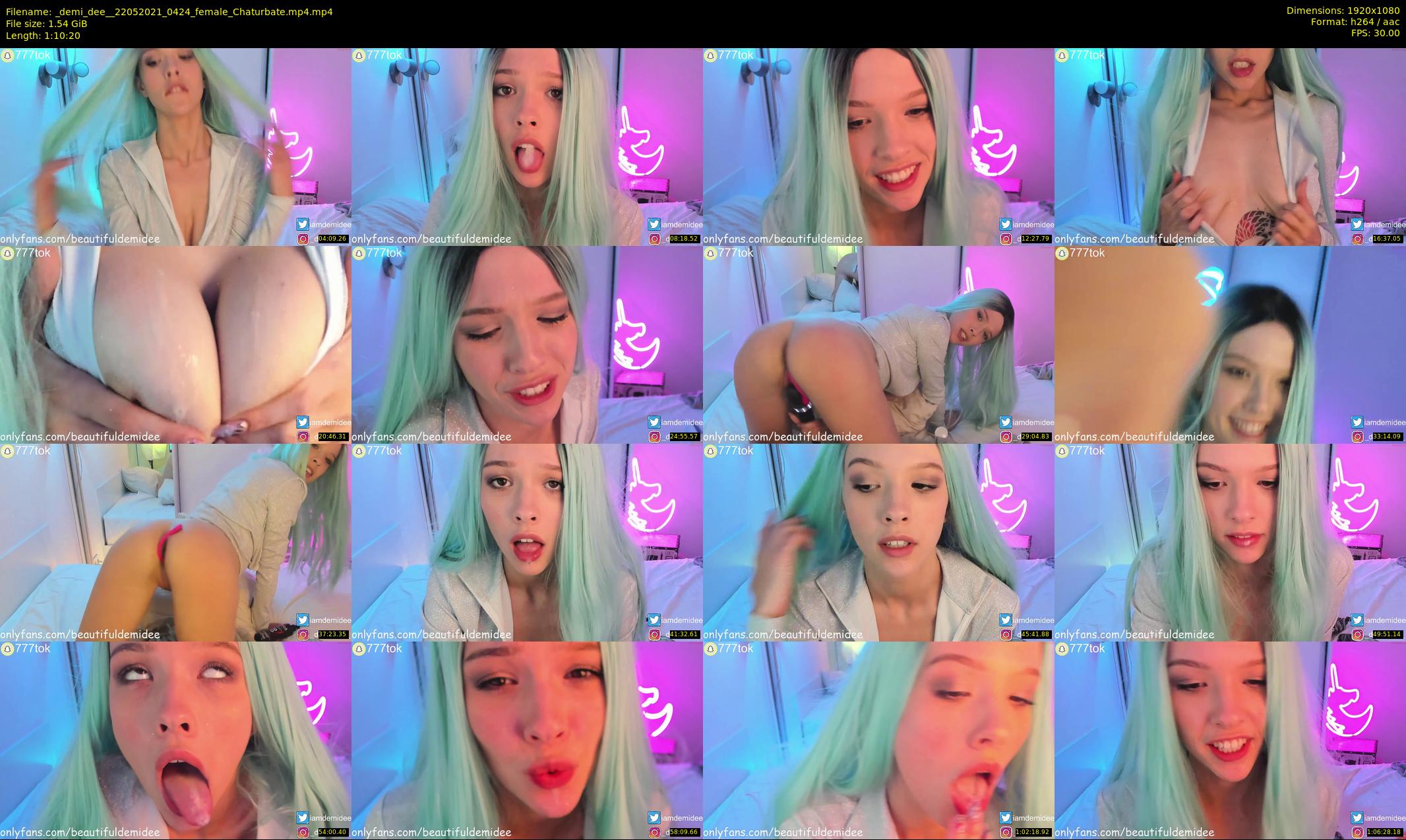 _demi_dee_ — 71 minute Chaturbate female cam show recording, 1080p, May 22, 2021