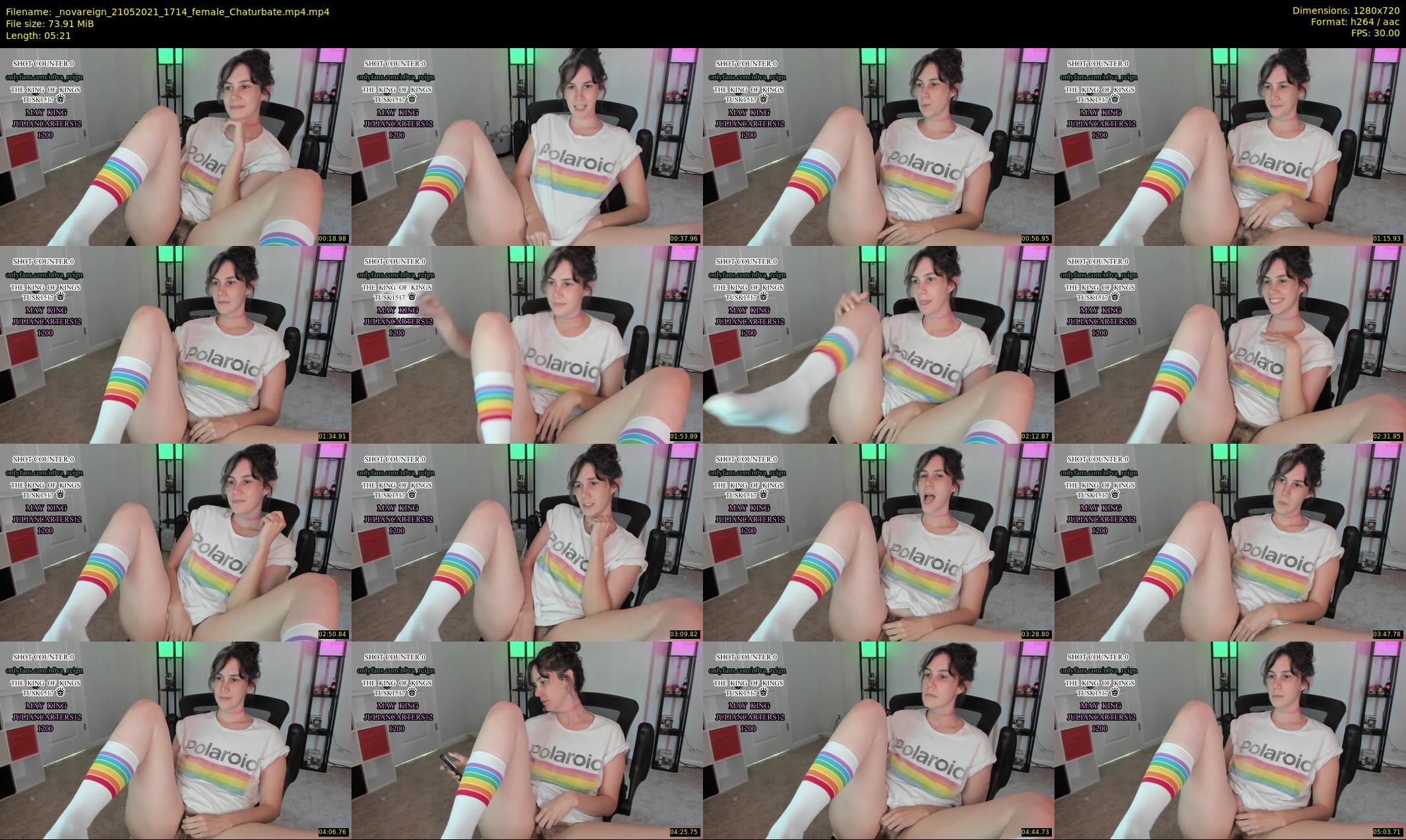 _novareign — 6 minute Chaturbate female cam show recording, 720p, May 21, 2021