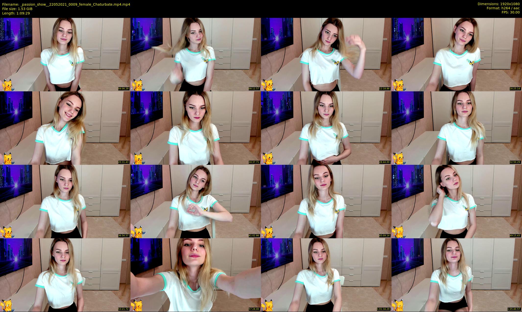 _passion_show_ — 70 minute Chaturbate couple cam show recording, 1080p, May 22, 2021