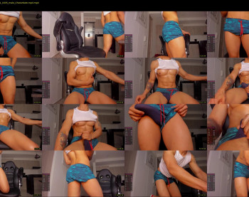 aaronmagnum — 81 minute Chaturbate male cam show recording, 1080p, May 21, 2021
