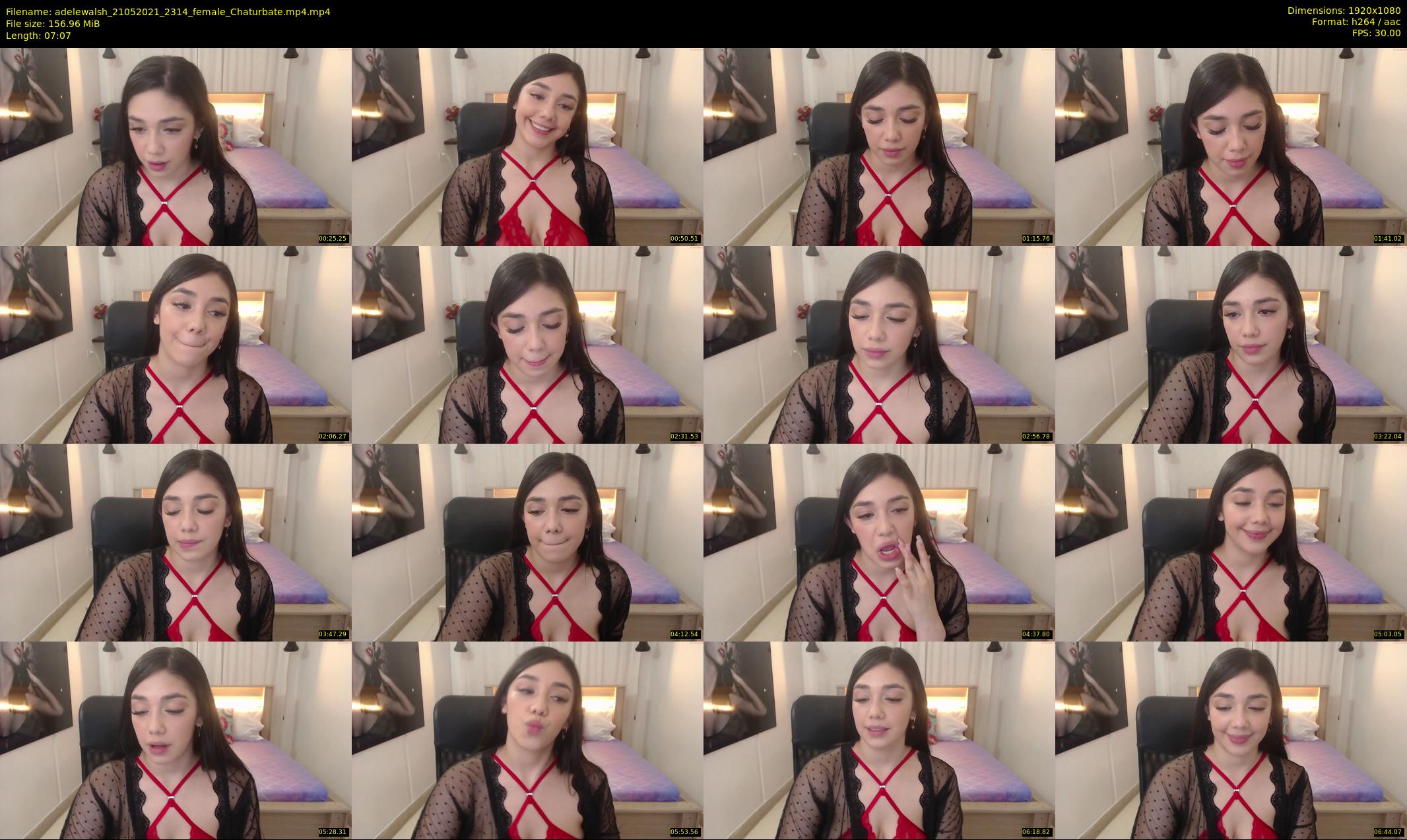 adelewalsh — 8 minute Chaturbate female cam show recording, 1080p, May 21, 2021
