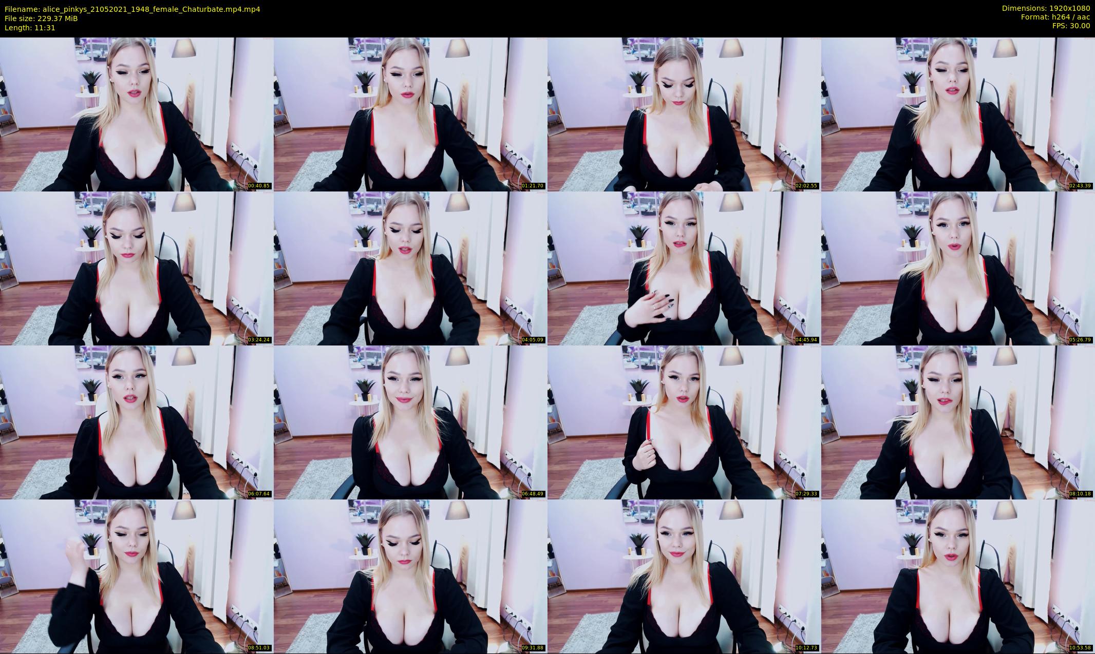 alice_pinkys — 12 minute Chaturbate female cam show recording, 1080p, May 21, 2021