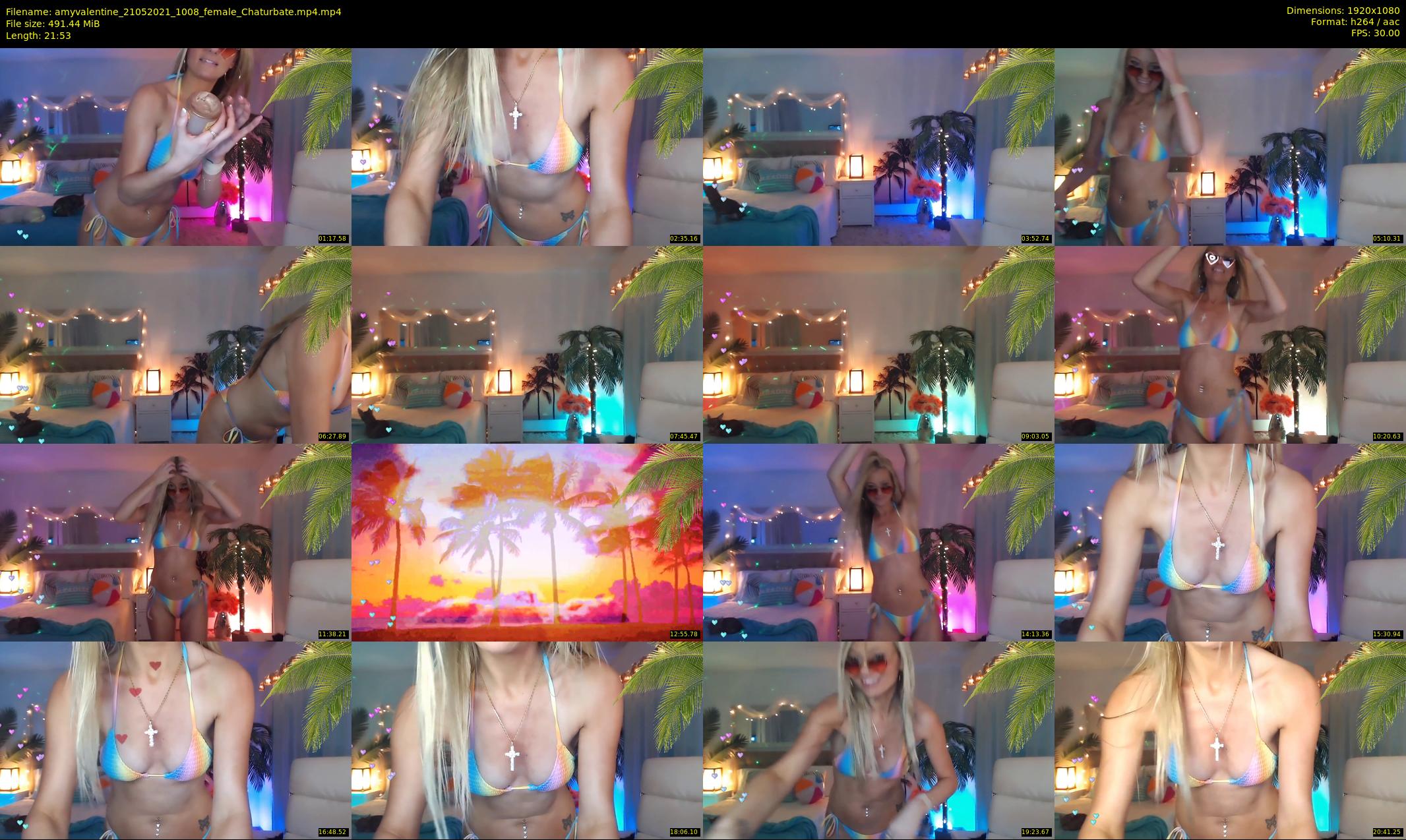 amyvalentine — 22 minute Chaturbate female cam show recording, 1080p, May 21, 2021