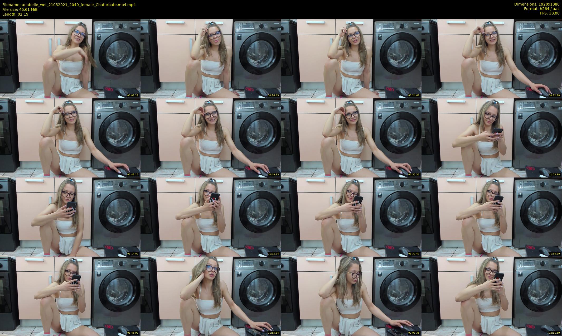 anabelle_wet — 3 minute Chaturbate female cam show recording, 1080p, May 21, 2021
