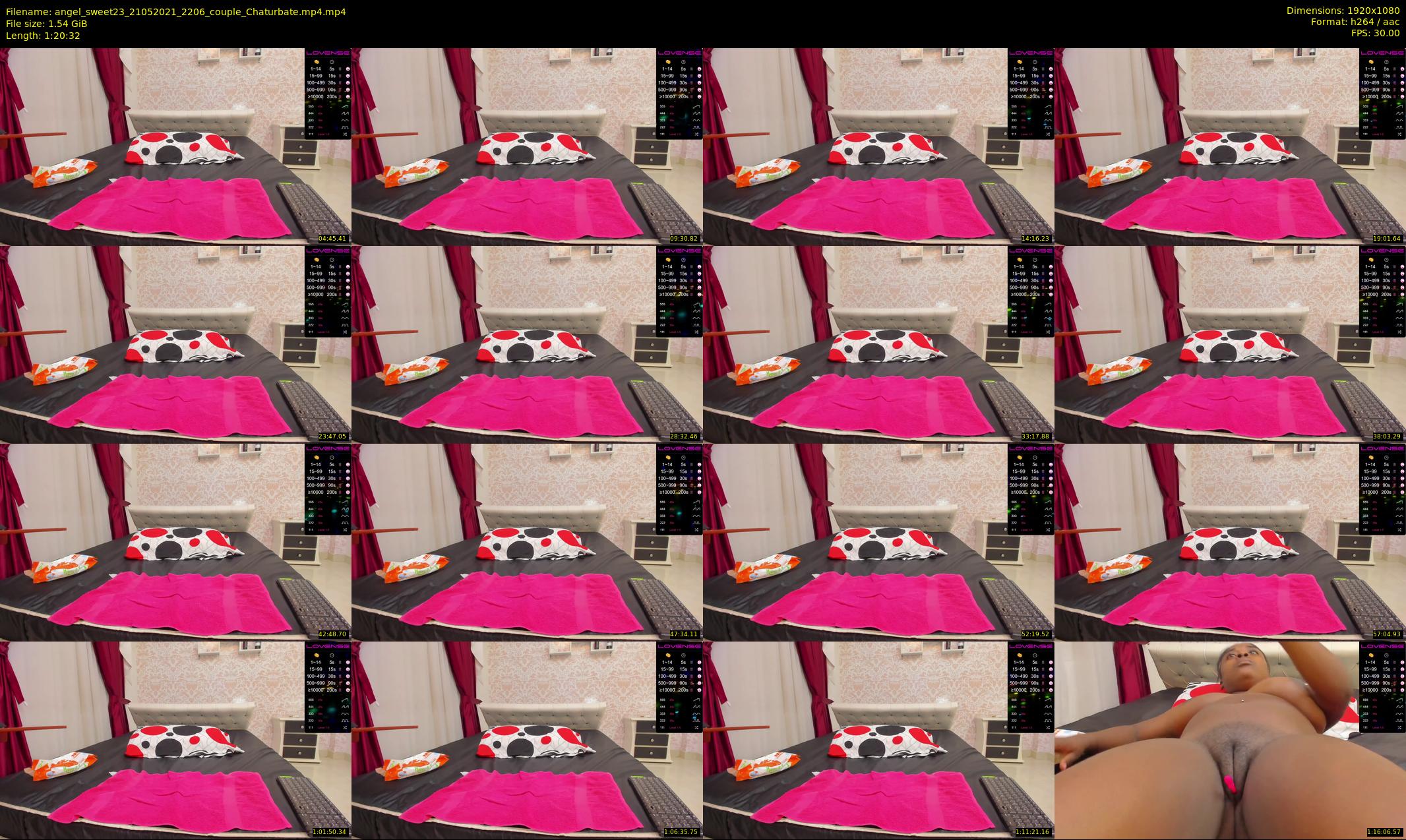 angel_sweet23 — 81 minute Chaturbate couple cam show recording, 1080p, May 21, 2021