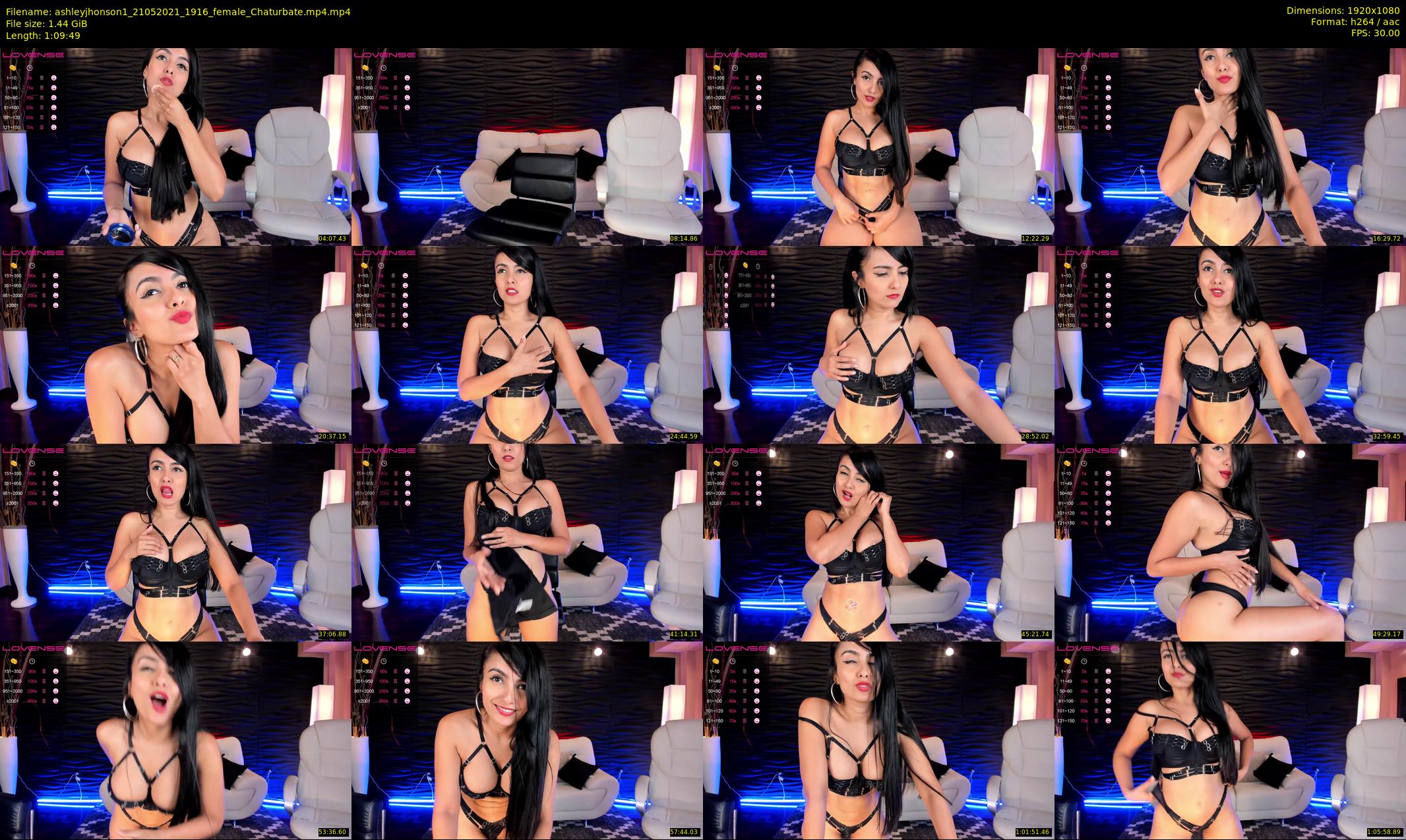 ashleyjhonson1 — 70 minute Chaturbate female cam show recording, 1080p, May 21, 2021