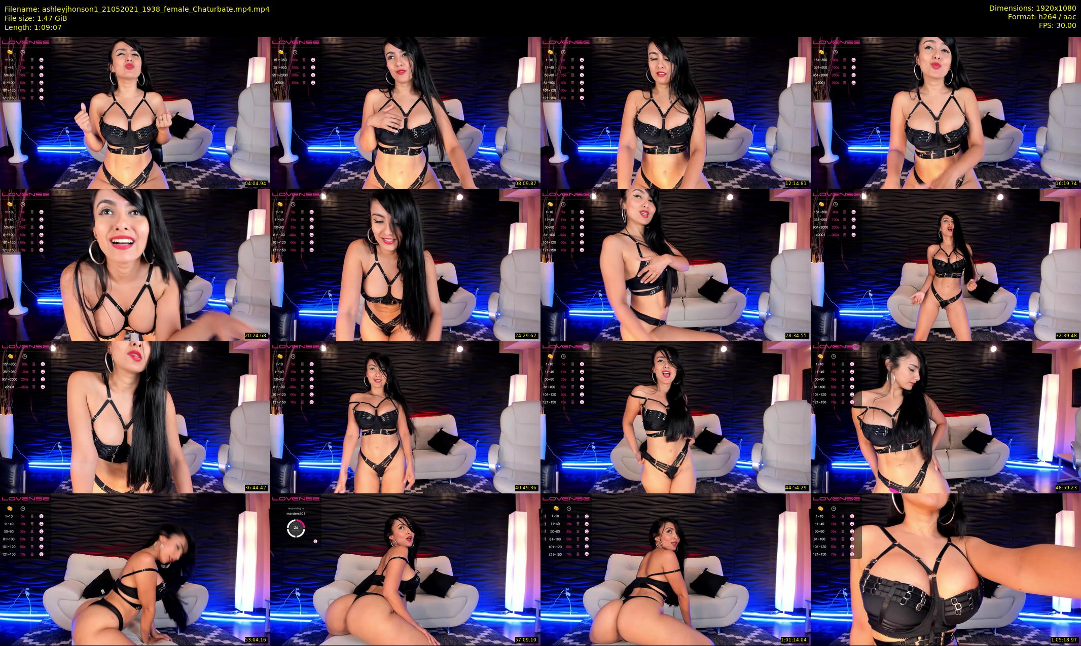 ashleyjhonson1 — 70 minute Chaturbate female cam show recording, 1080p, May 21, 2021