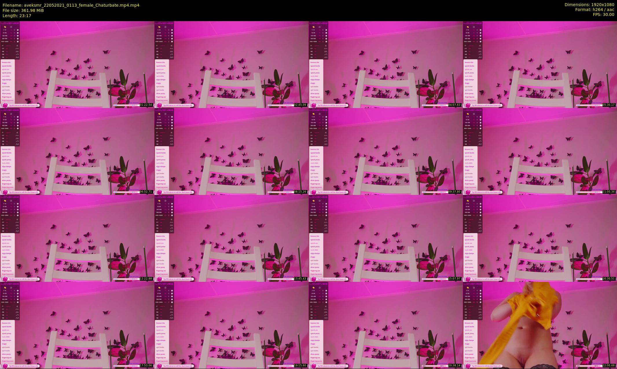 aveksmr — 24 minute Chaturbate couple cam show recording, 1080p, May 22, 2021