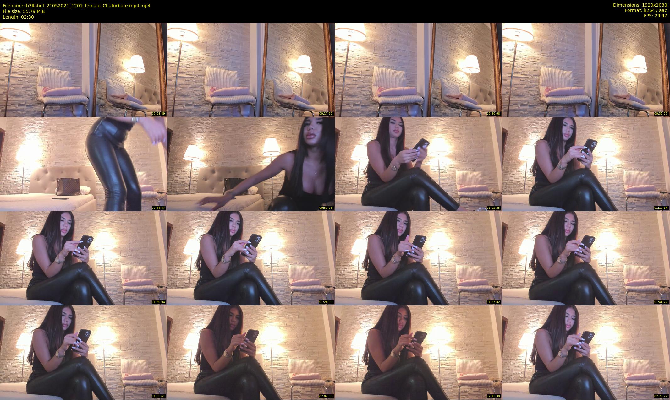 b3llahot — 3 minute Chaturbate female cam show recording, 1080p, May 21, 2021