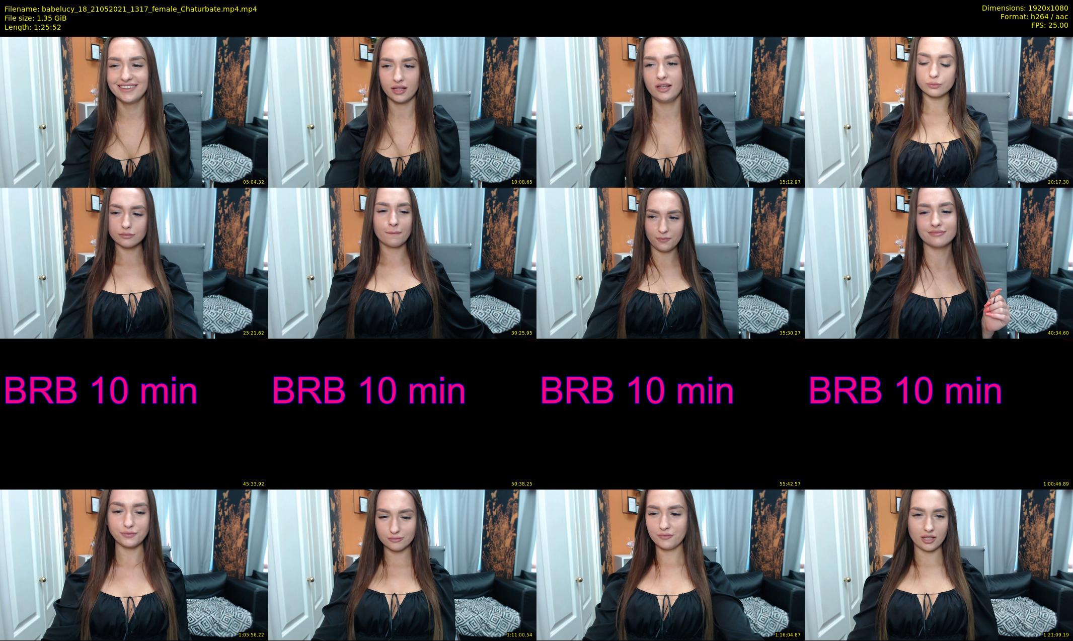 babelucy_18 — 86 minute Chaturbate female cam show recording, 1080p, May 21, 2021