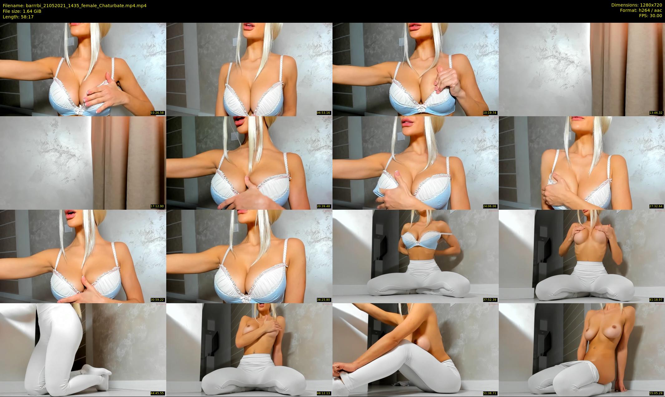 barrrbi — 59 minute Chaturbate female cam show recording, 720p, May 21, 2021