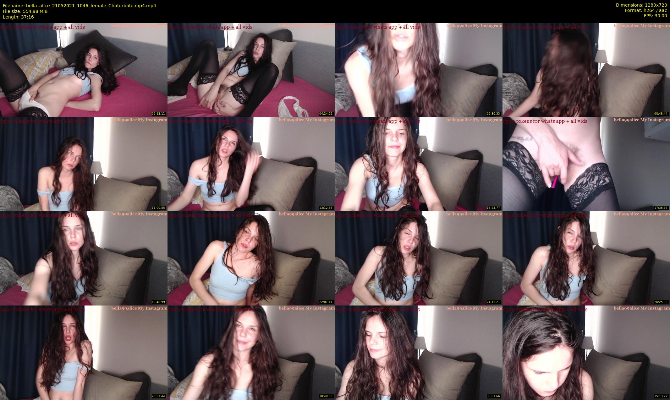 bella_alice — 38 minute Chaturbate female cam show recording, 720p, May 21, 2021