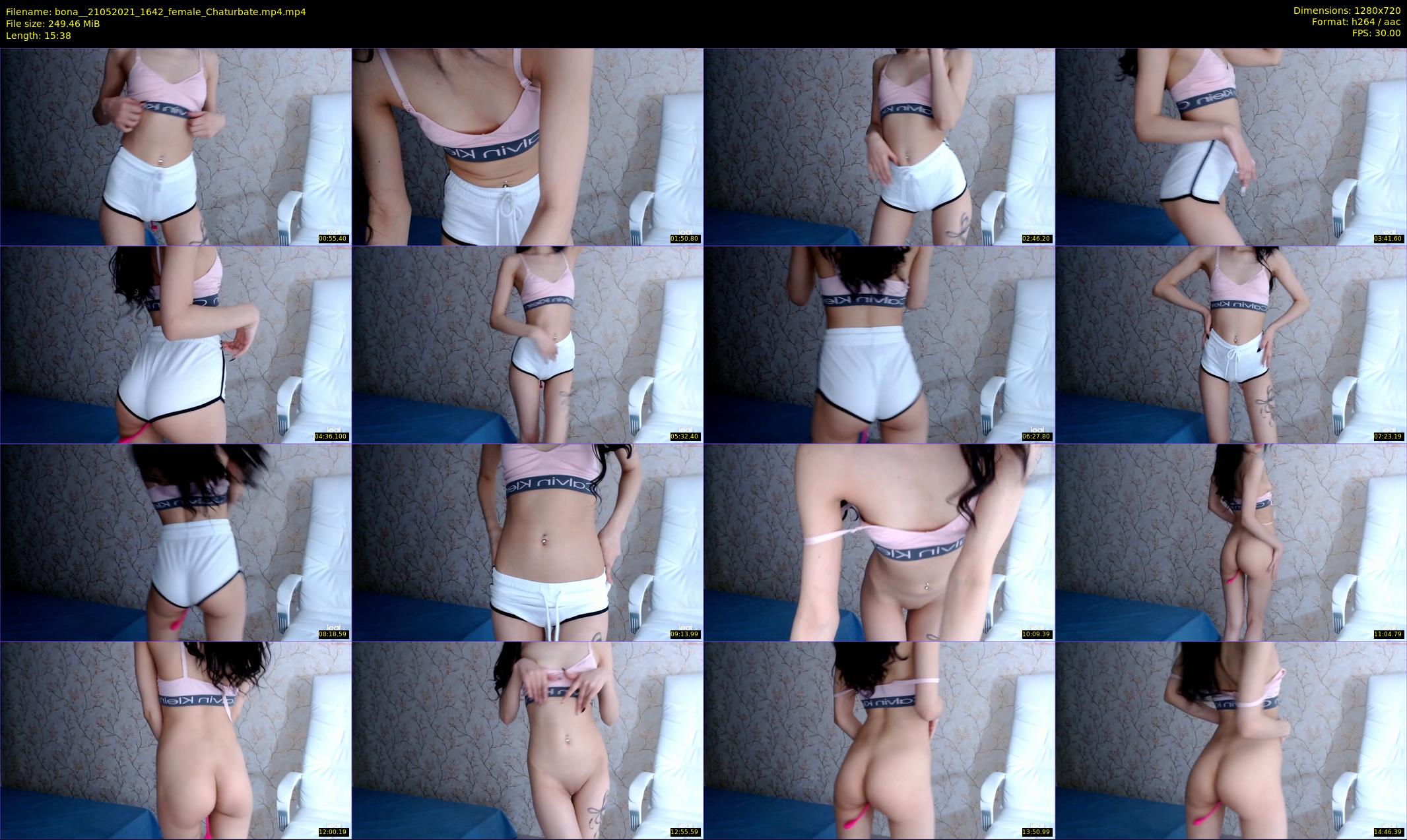 bona_ — 16 minute Chaturbate female cam show recording, 720p, May 21, 2021