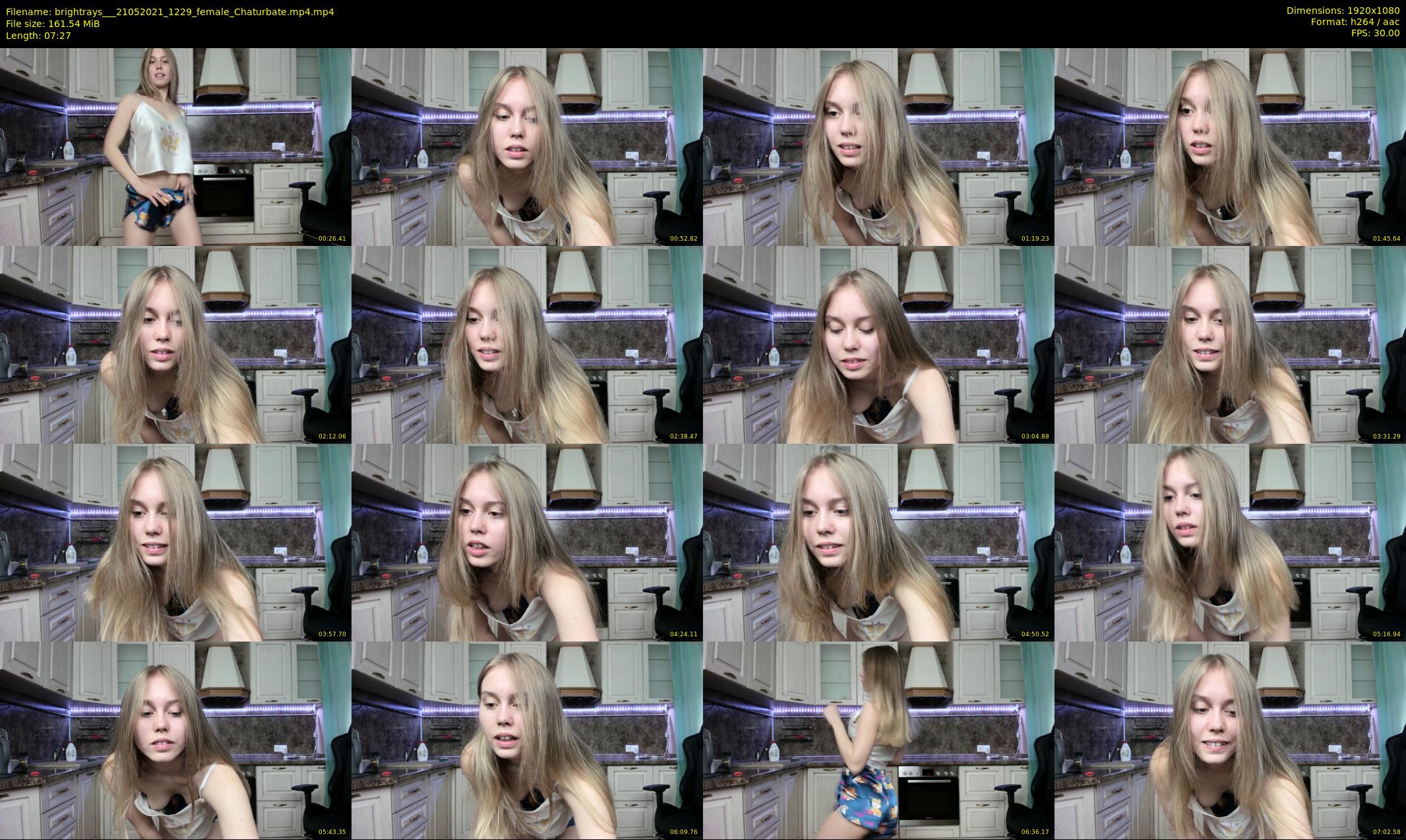 brightrays__ — 8 minute Chaturbate female cam show recording, 1080p, May 21, 2021