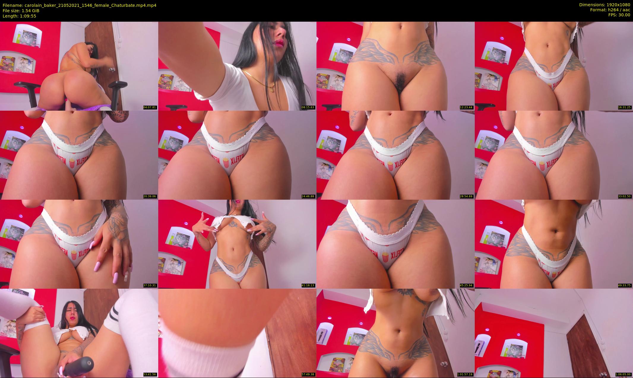 carolain_baker — 70 minute Chaturbate female cam show recording, 1080p, May 21, 2021