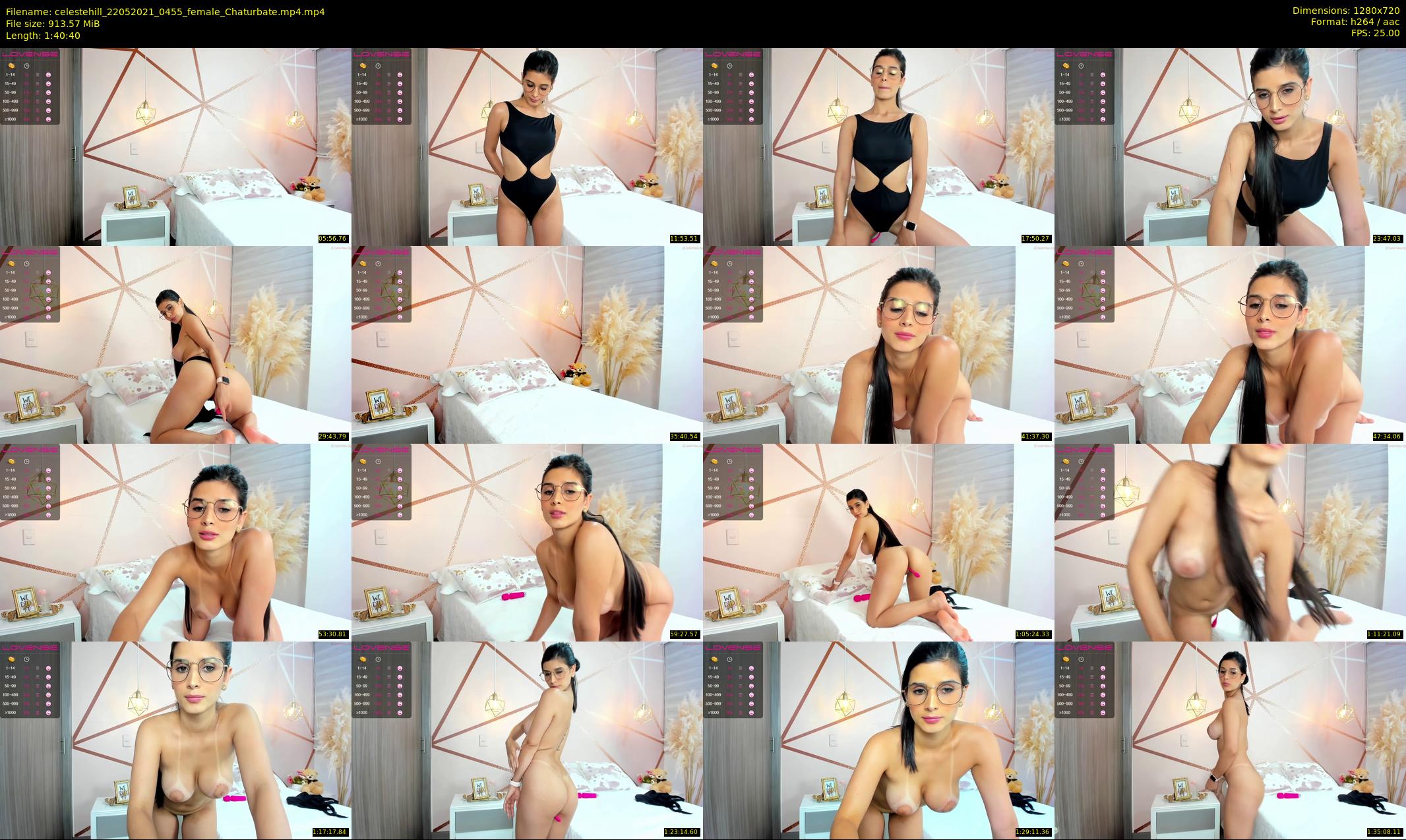 celestehill — 101 minute Chaturbate female cam show recording, 720p, May 22, 2021