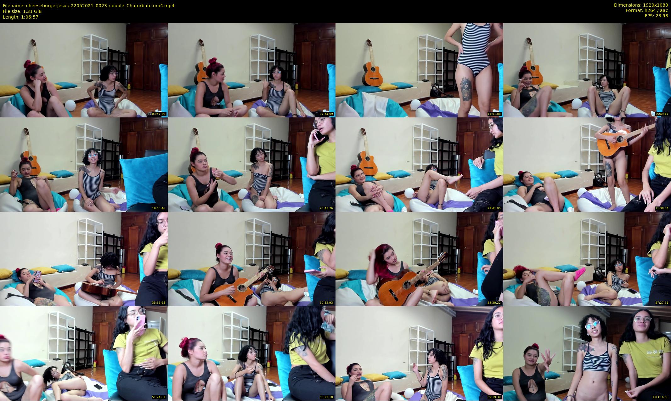 cheeseburgerjesus — 67 minute Chaturbate couple cam show recording, 1080p, May 22, 2021