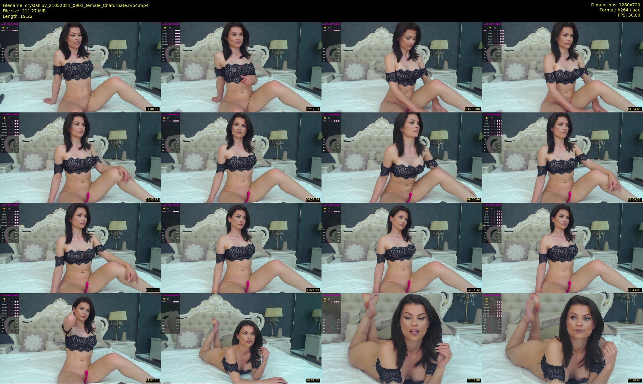 crystallluv — 20 minute Chaturbate female cam show recording, 720p, May 21, 2021