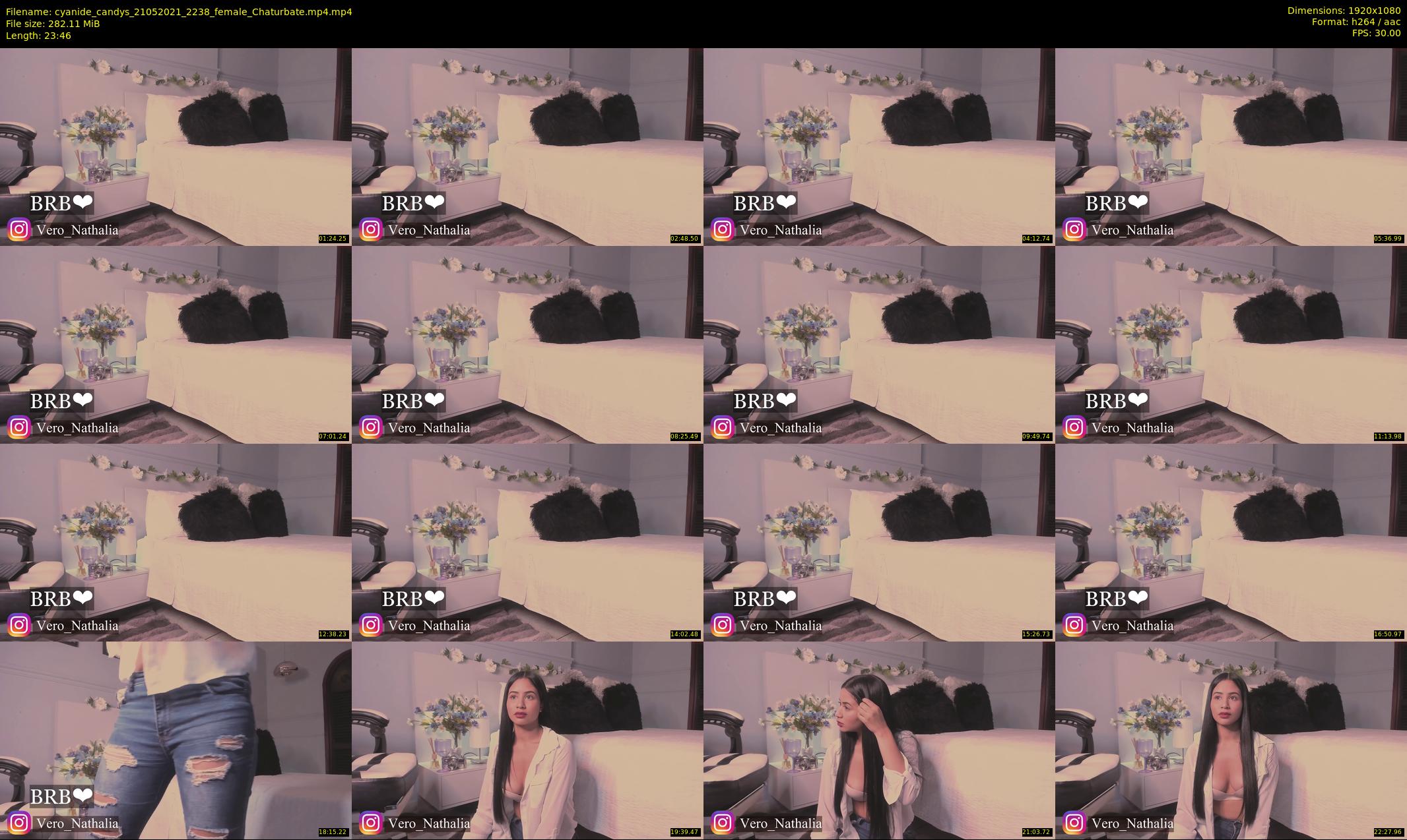 cyanide_candys — 24 minute Chaturbate female cam show recording, 1080p, May 21, 2021
